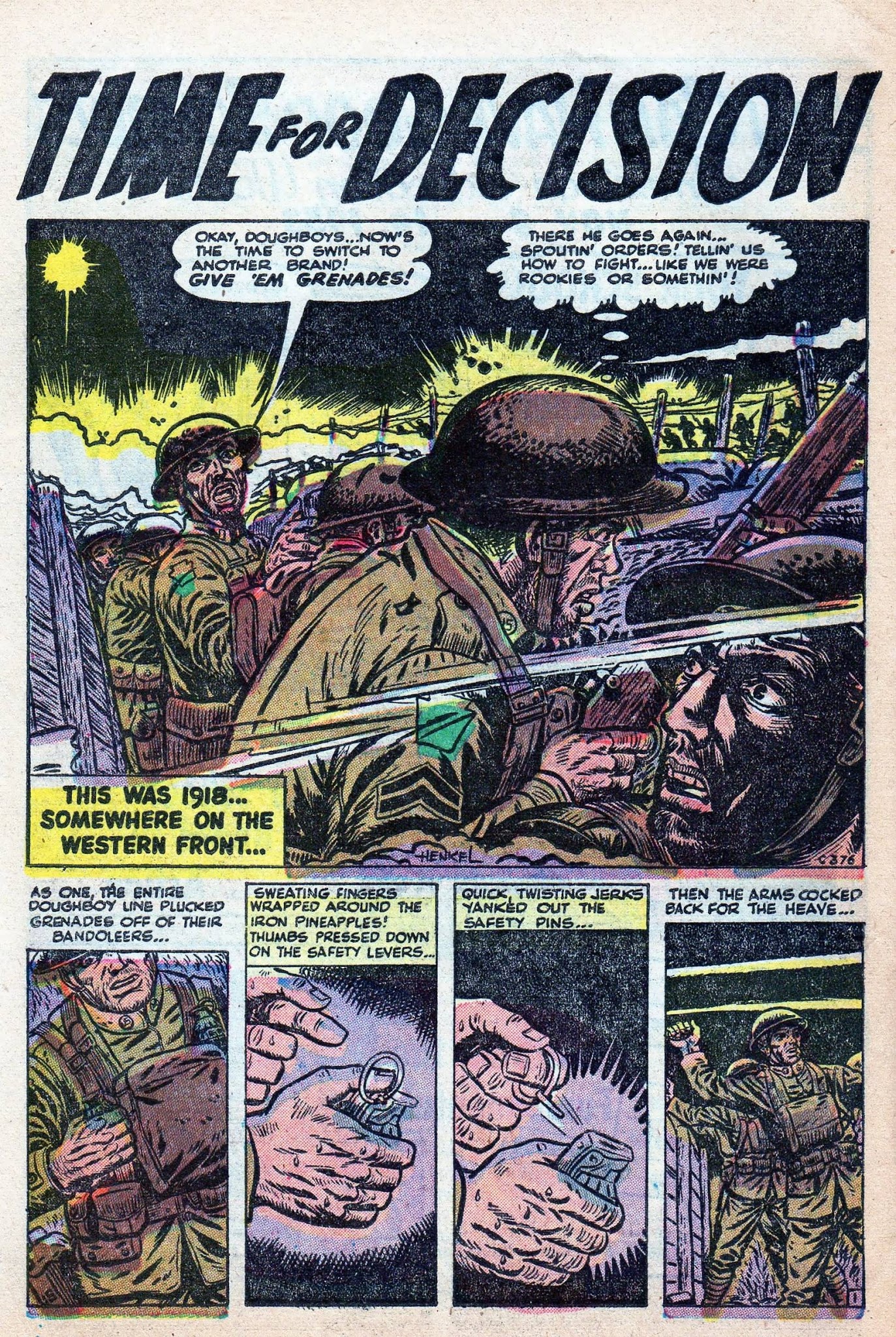 Read online War Comics comic -  Issue #22 - 22