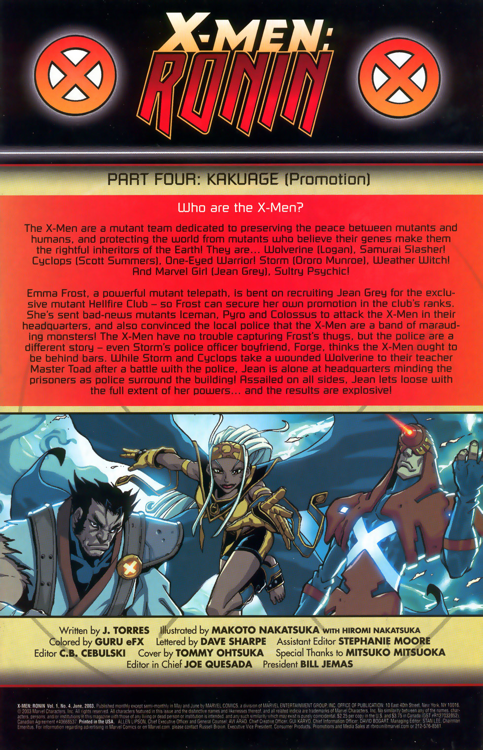 Read online X-Men: Ronin comic -  Issue #4 - 2