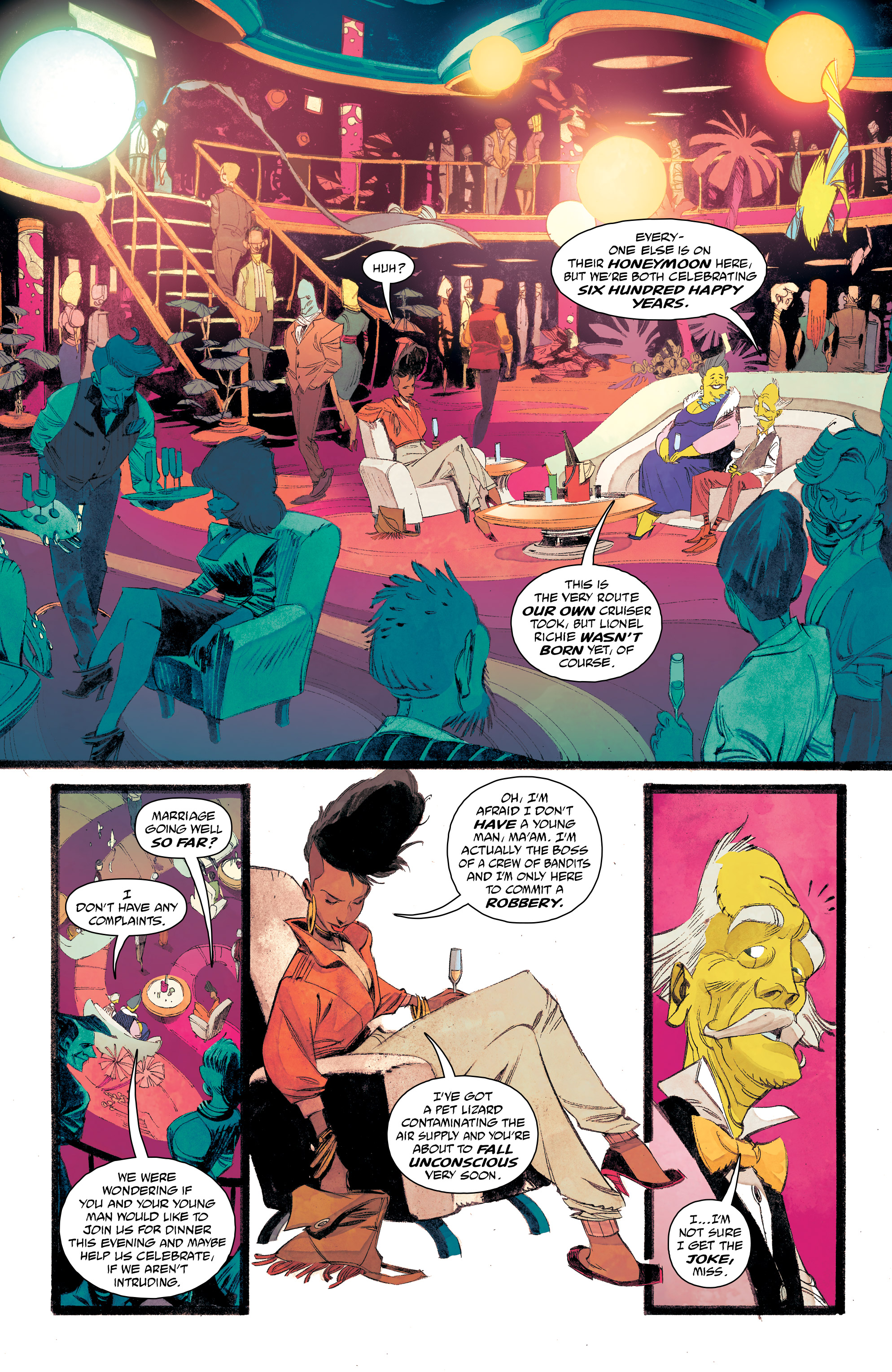 Read online Space Bandits comic -  Issue #1 - 4