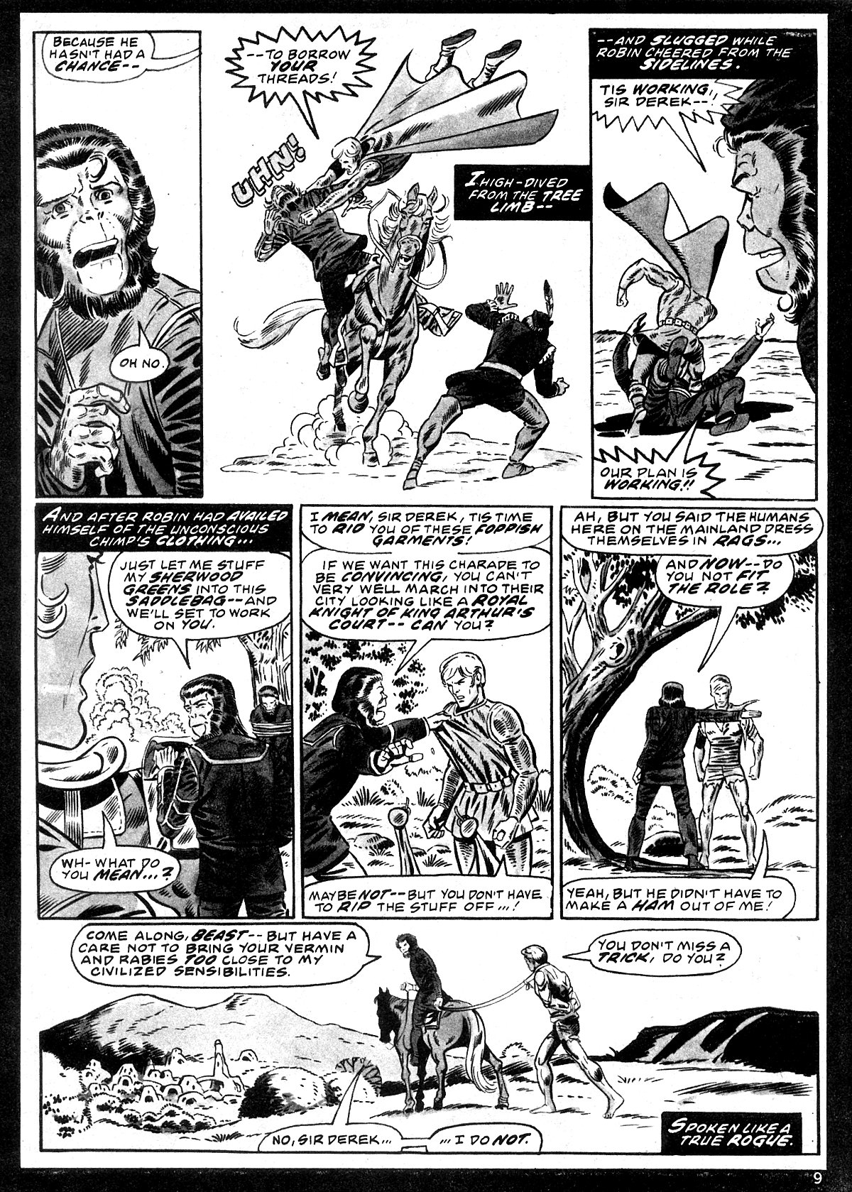 Read online Planet of the Apes comic -  Issue #21 - 9
