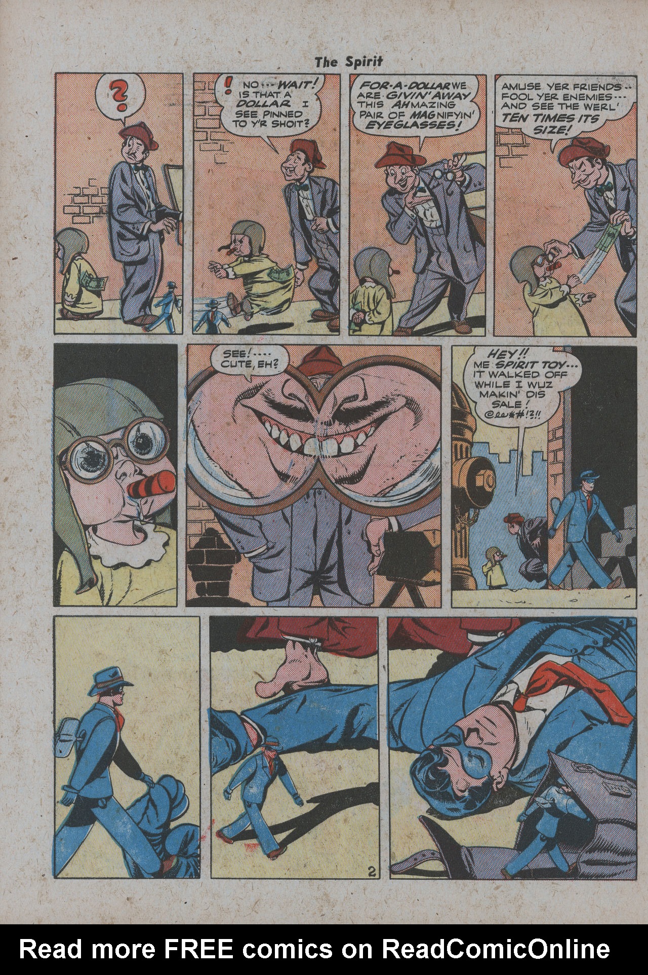 Read online The Spirit (1944) comic -  Issue #20 - 28