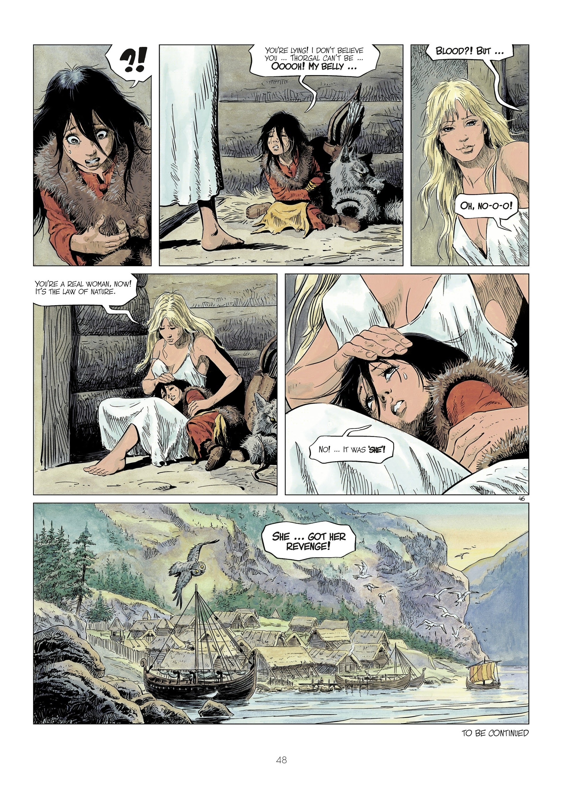 Read online The World of Thorgal: Wolfcub comic -  Issue #3 - 50