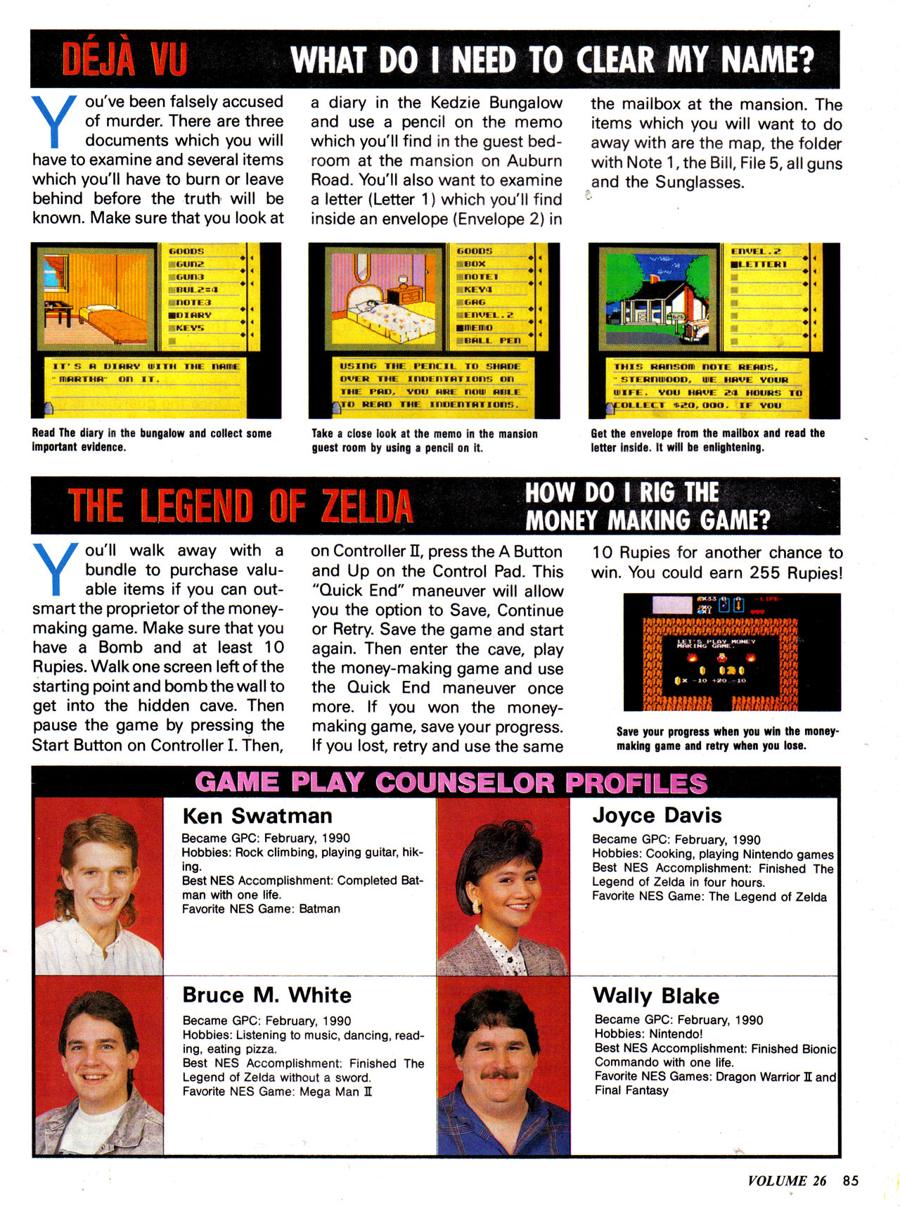 Read online Nintendo Power comic -  Issue #26 - 97
