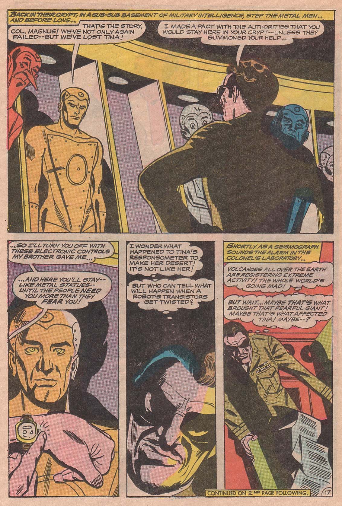 Read online Metal Men (1963) comic -  Issue #34 - 24