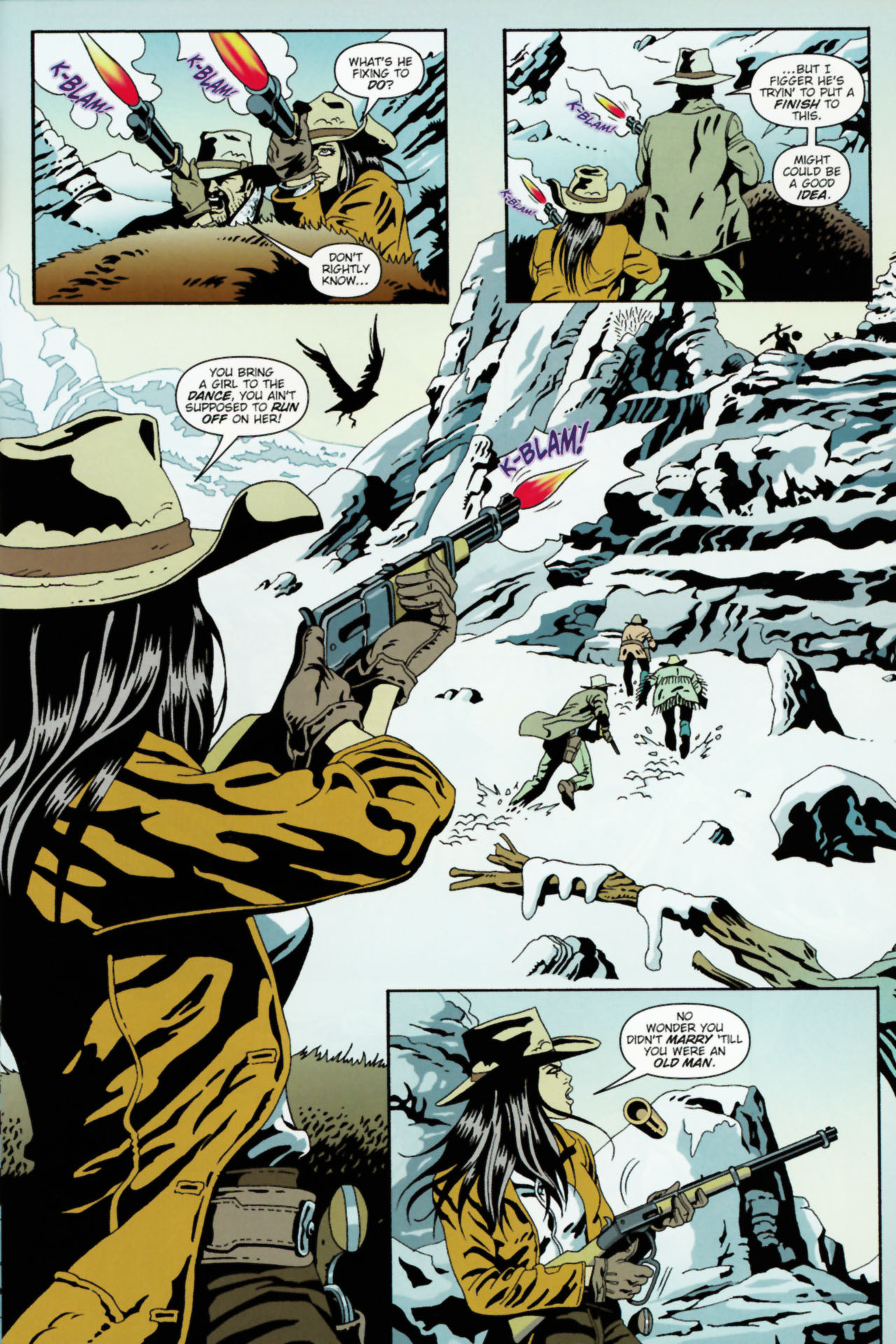 Read online Desperadoes: Buffalo Dreams comic -  Issue #4 - 16