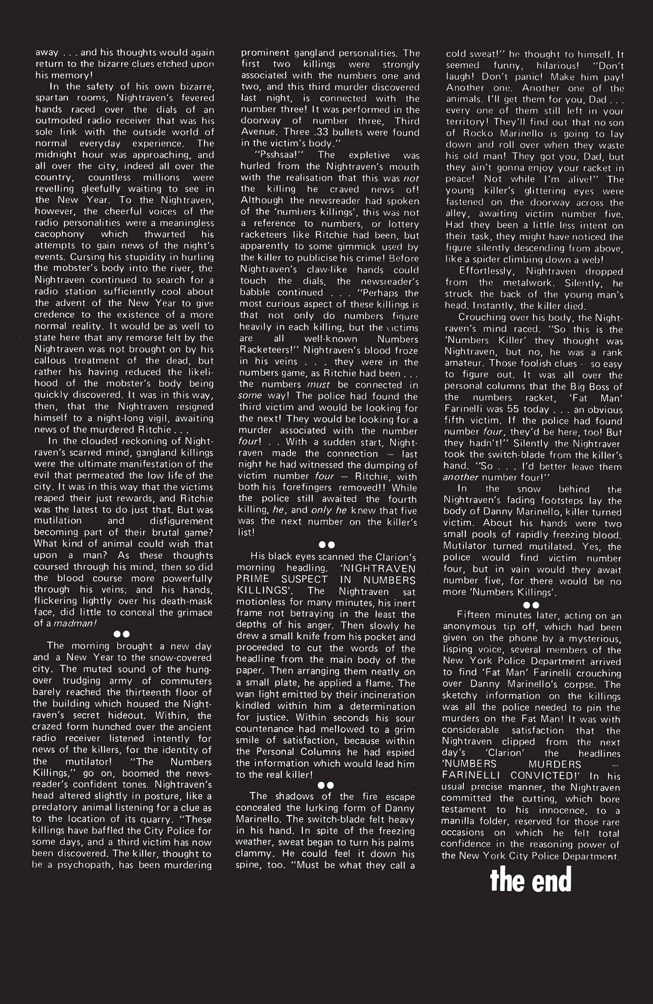 Read online Night Raven: From the Marvel UK Vaults comic -  Issue # TPB (Part 2) - 5