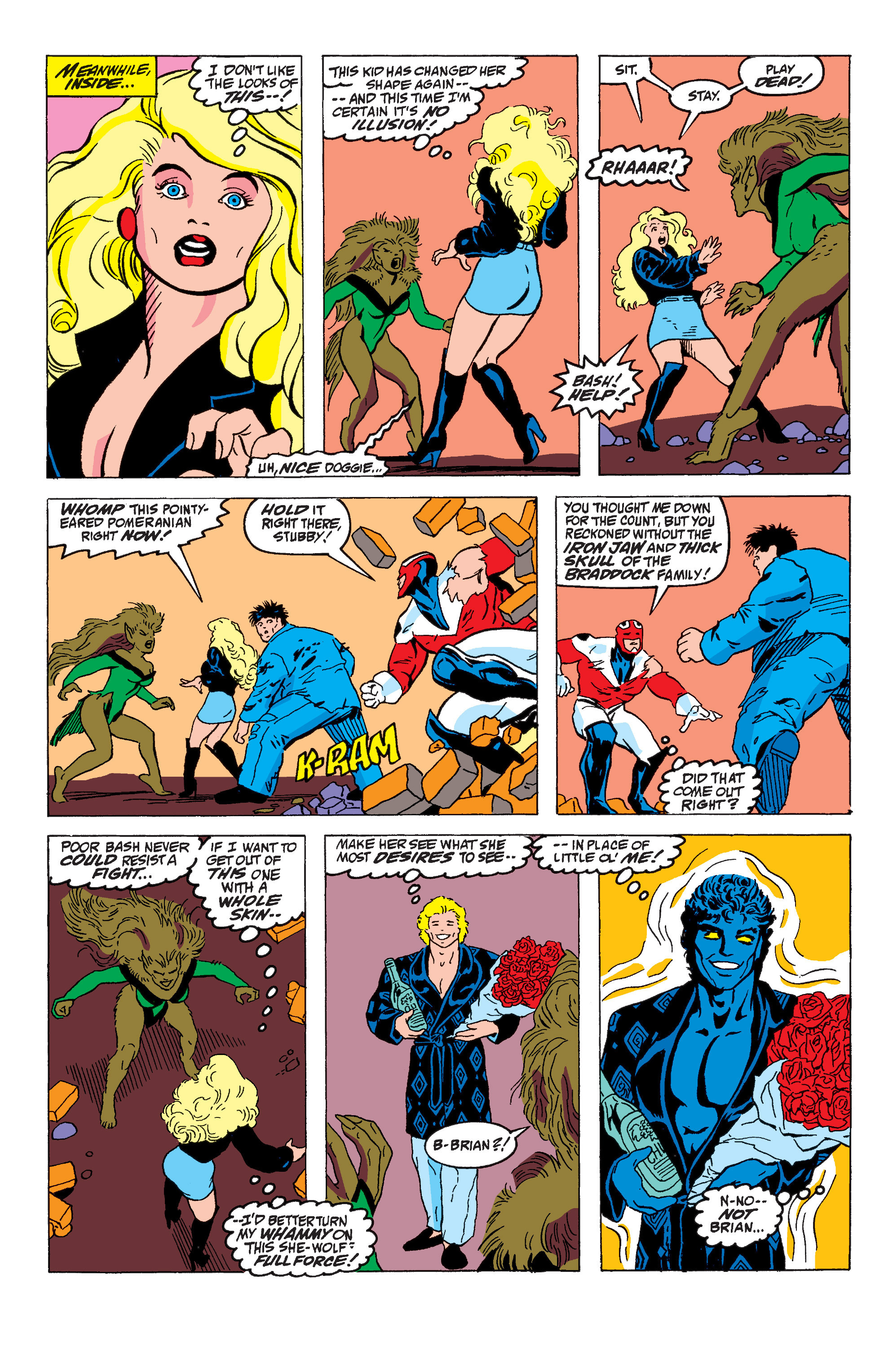 Read online Excalibur (1988) comic -  Issue #28 - 20