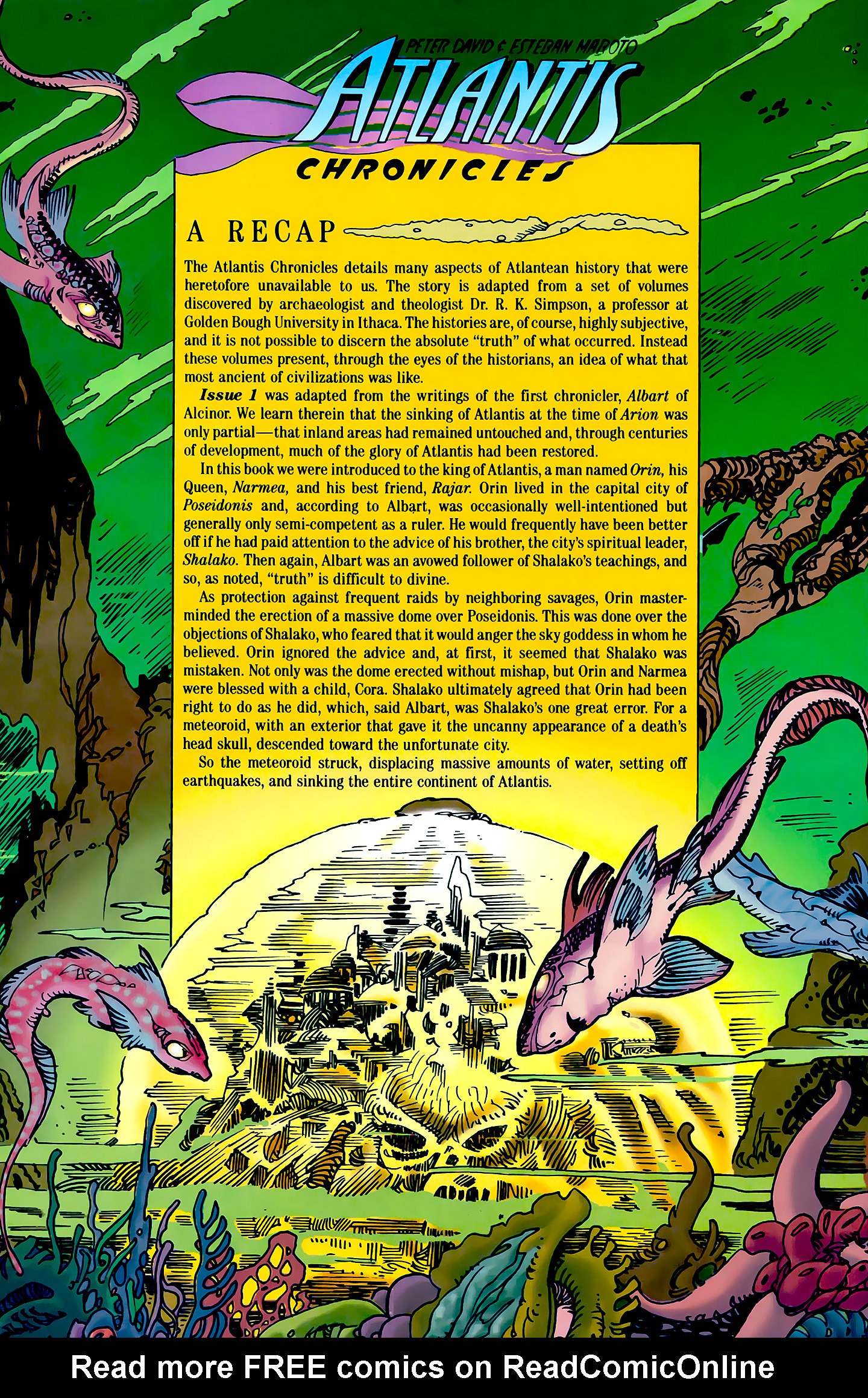 Read online Atlantis Chronicles comic -  Issue #5 - 2