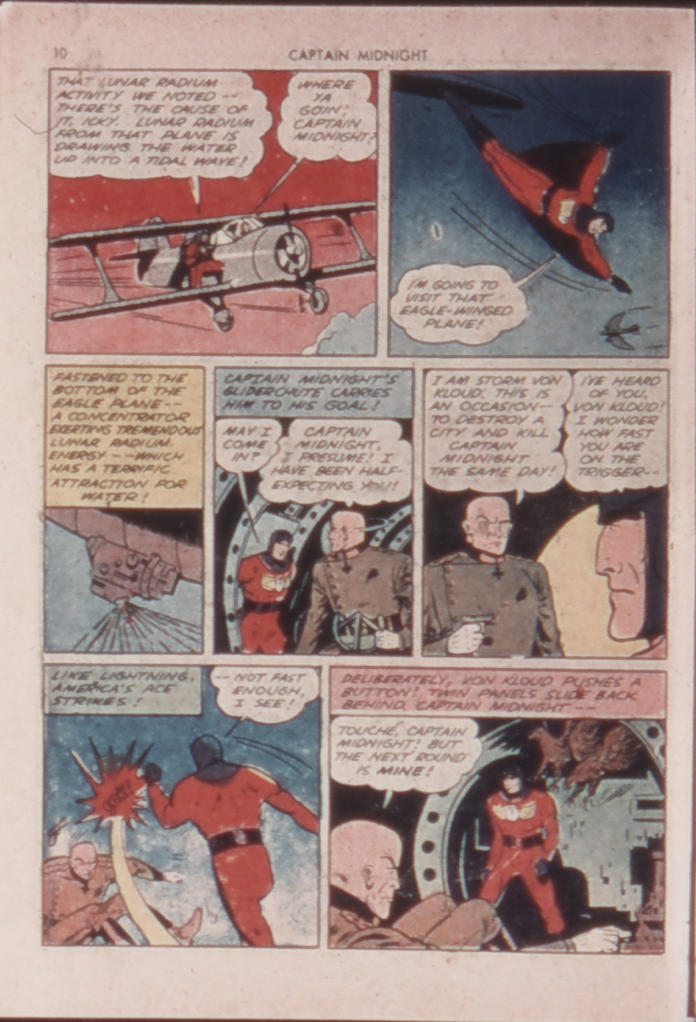 Read online Captain Midnight (1942) comic -  Issue #14 - 9