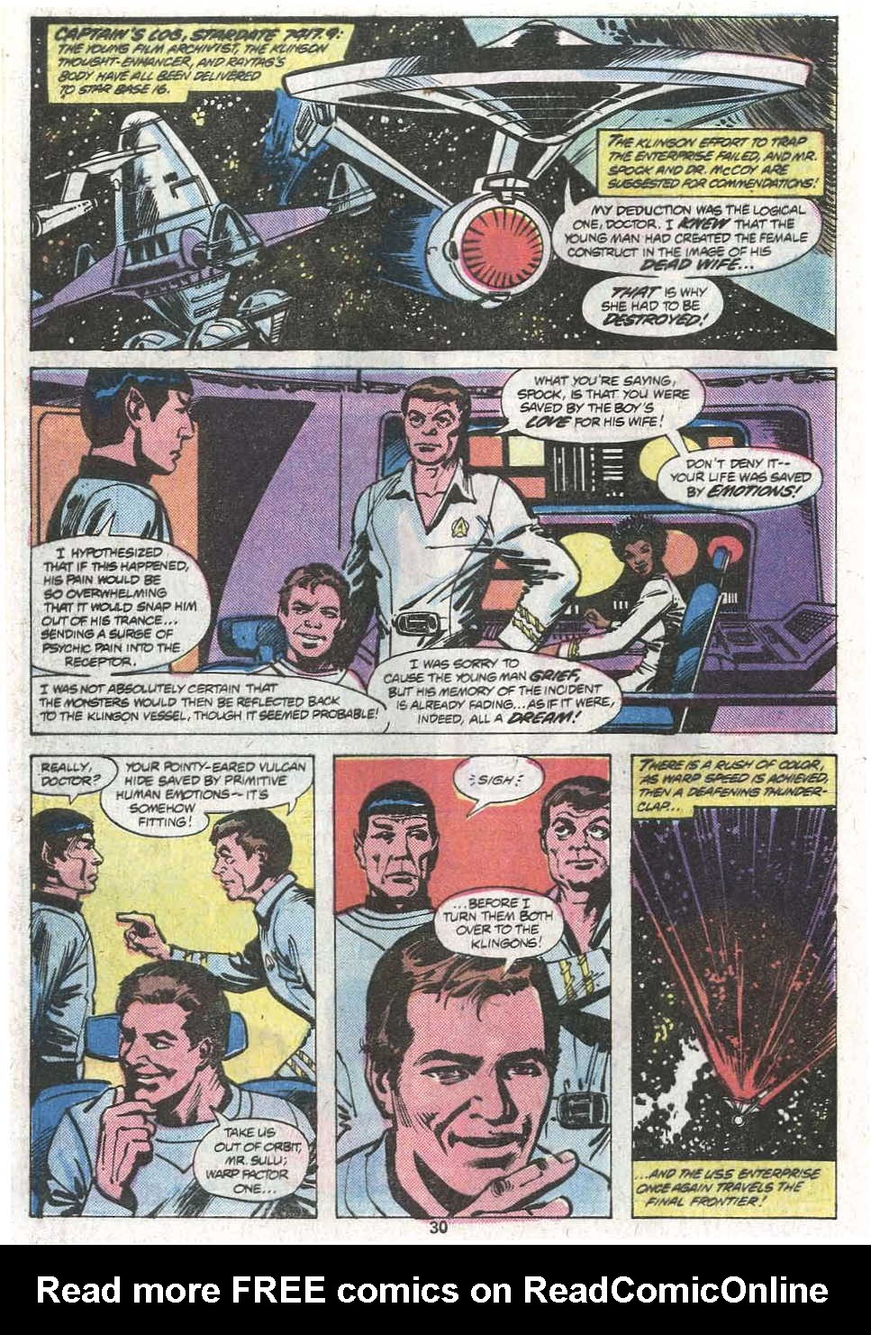 Read online Star Trek (1980) comic -  Issue #5 - 32