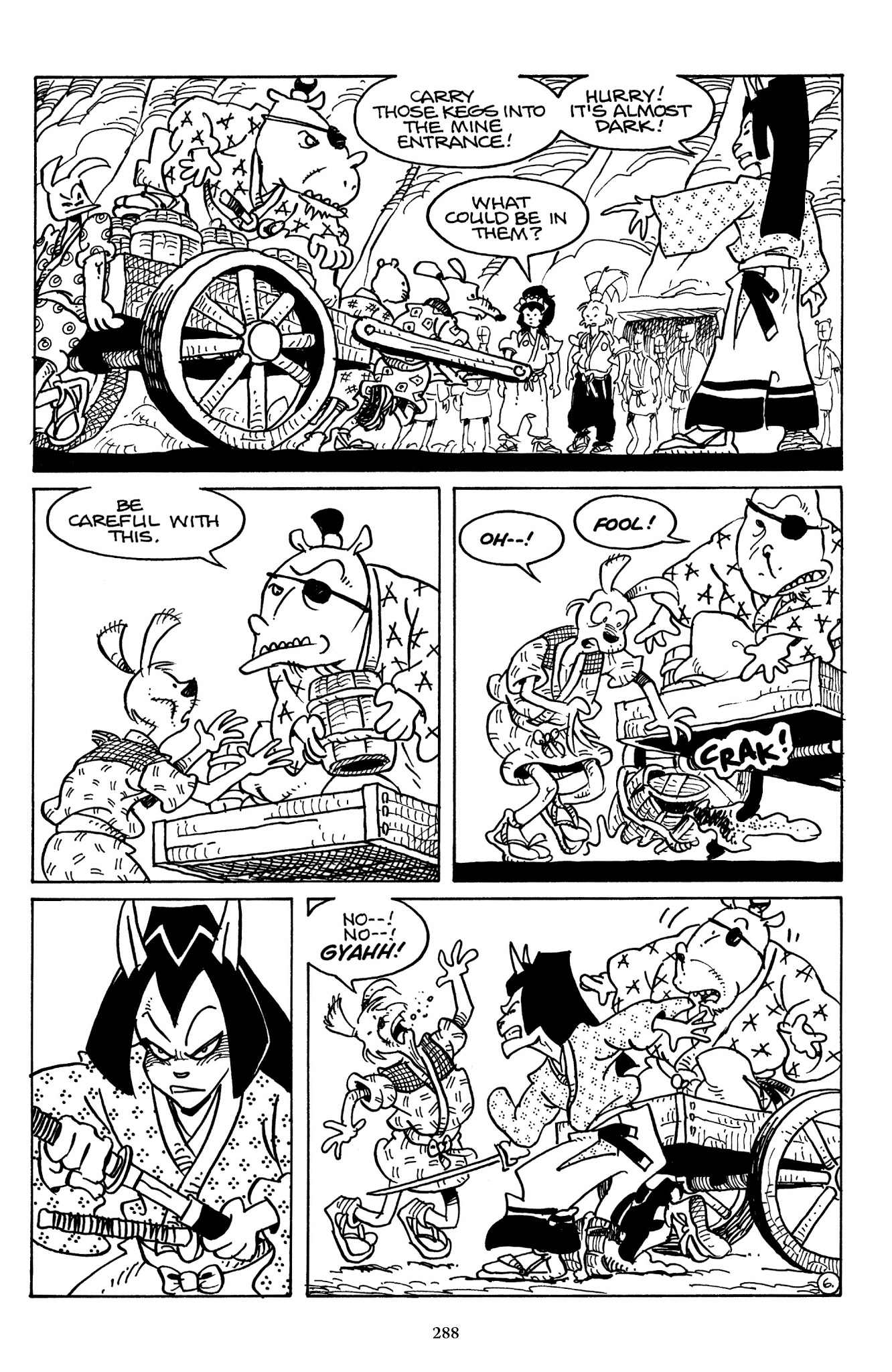 Read online The Usagi Yojimbo Saga comic -  Issue # TPB 5 - 284