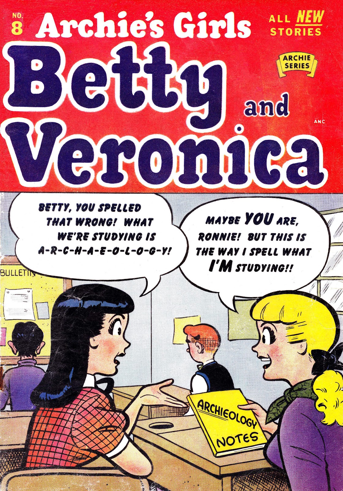 Archie's Girls Betty and Veronica issue 8 - Page 1