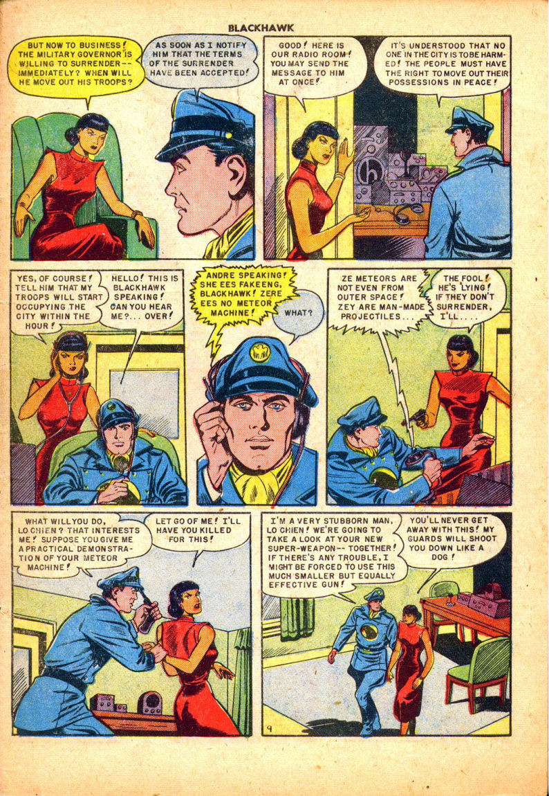 Read online Blackhawk (1957) comic -  Issue #30 - 31