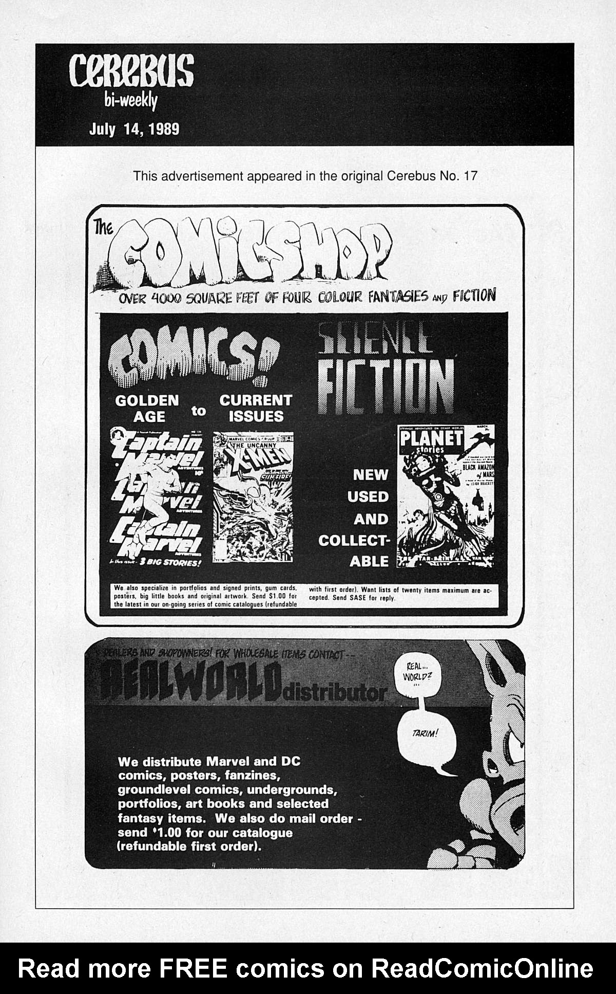 Read online Cerebus comic -  Issue #17 - 25