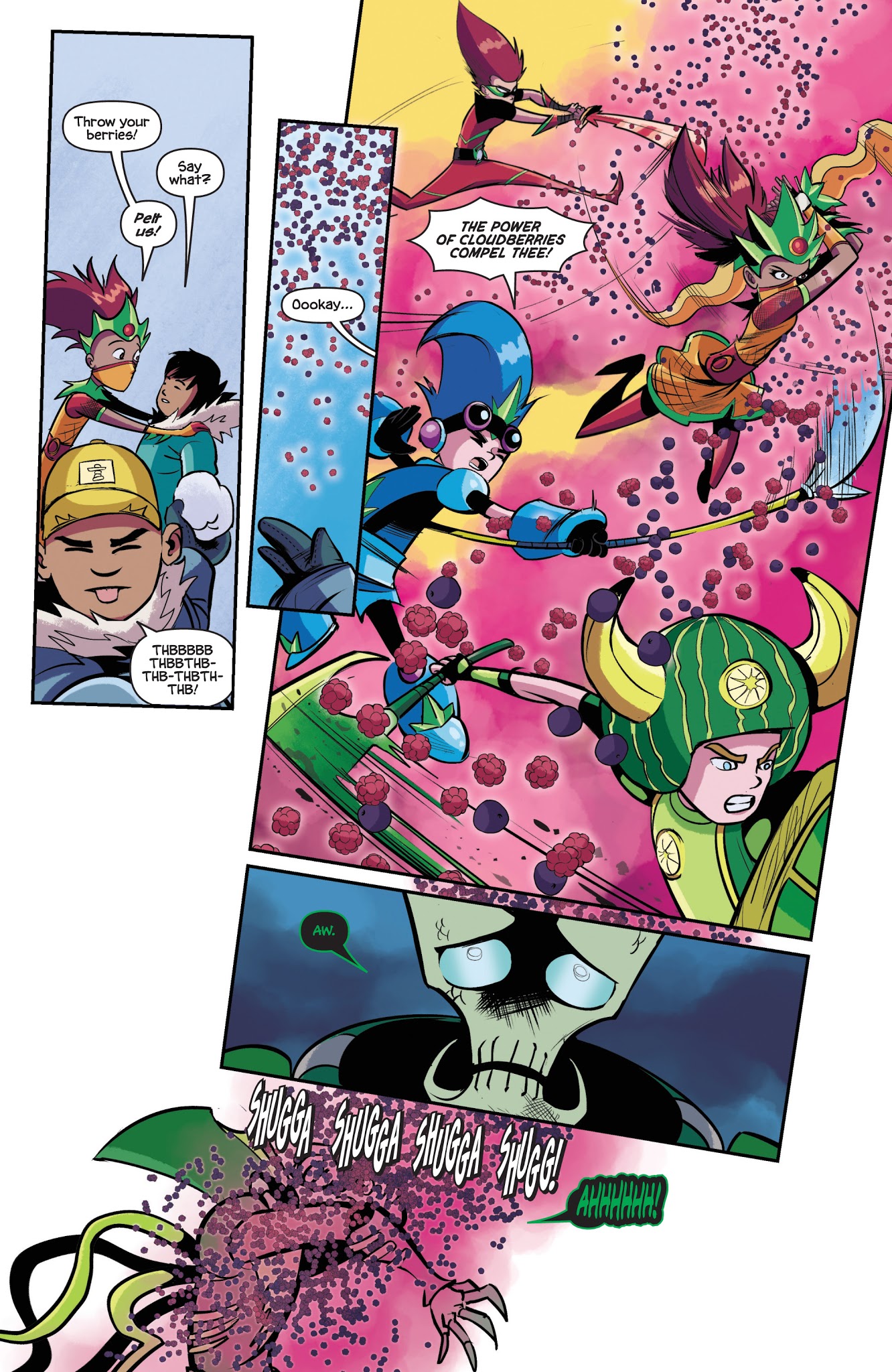 Read online Fruit Ninja comic -  Issue #3 - 19