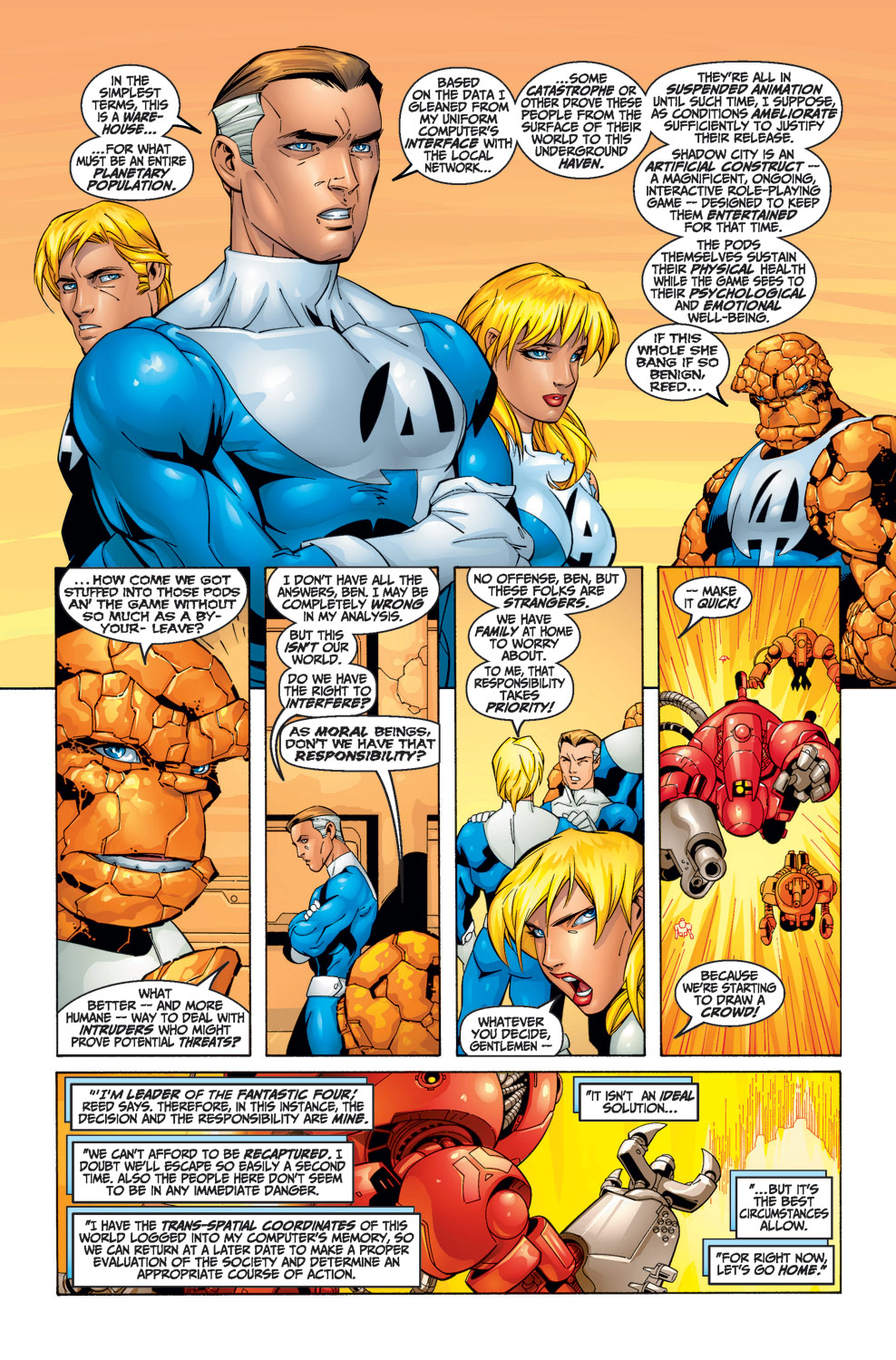 Read online Fantastic Four (1998) comic -  Issue #18 - 22