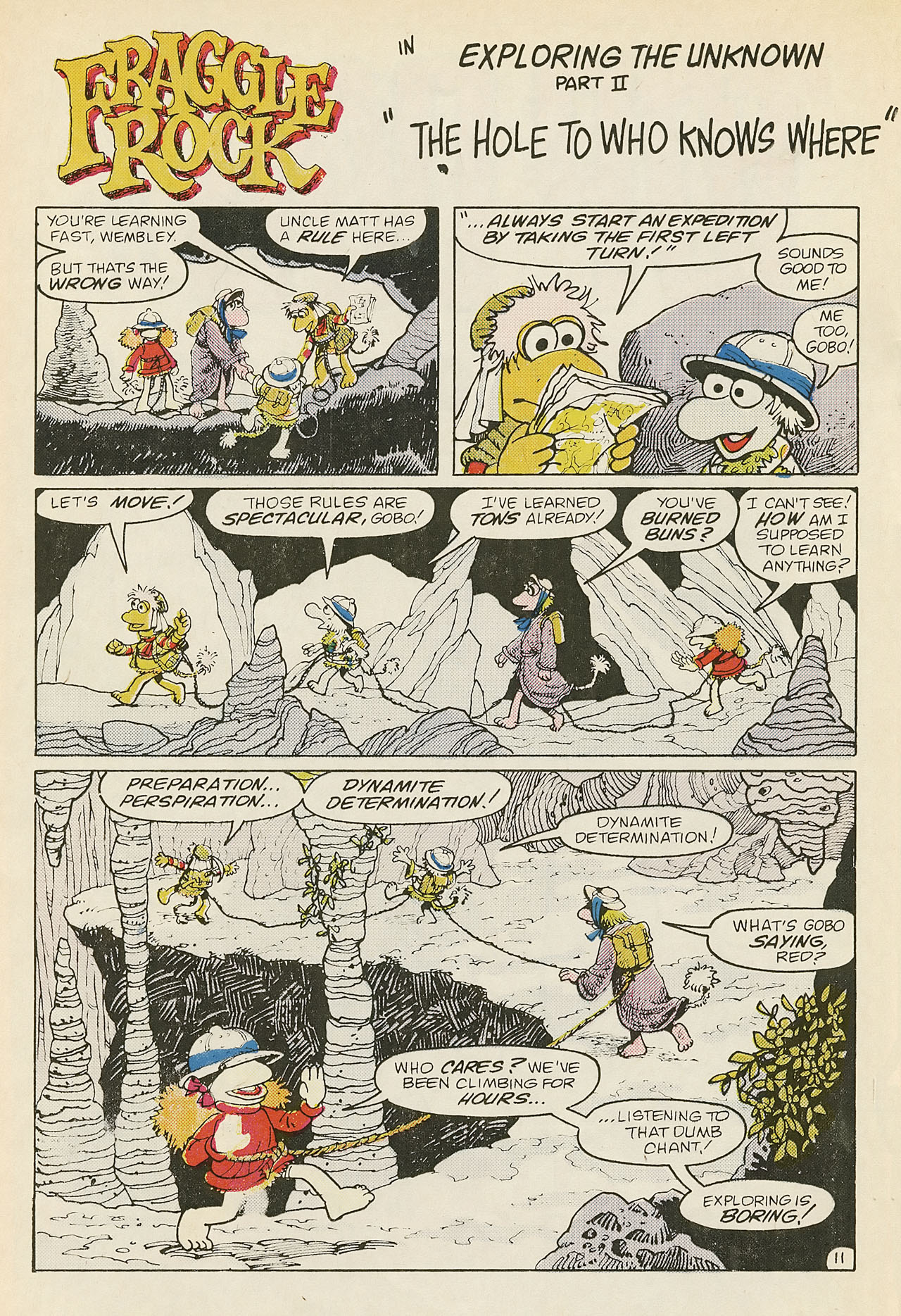 Read online Fraggle Rock comic -  Issue #6 - 18