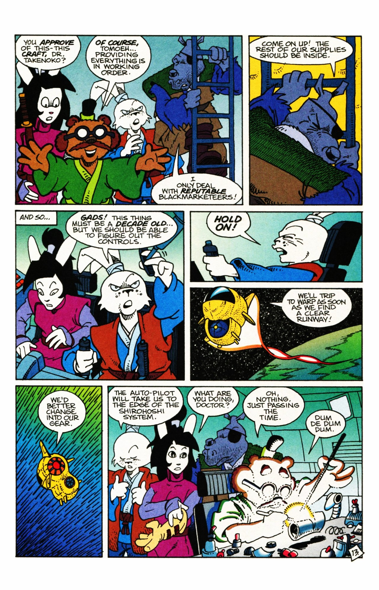 Read online Space Usagi Volume 2 comic -  Issue #2 - 14