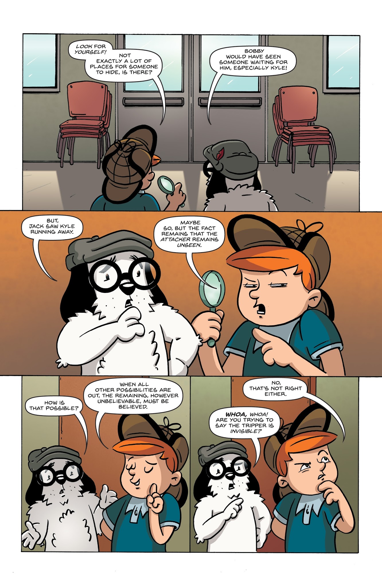Read online Kid Sherlock comic -  Issue #4 - 14