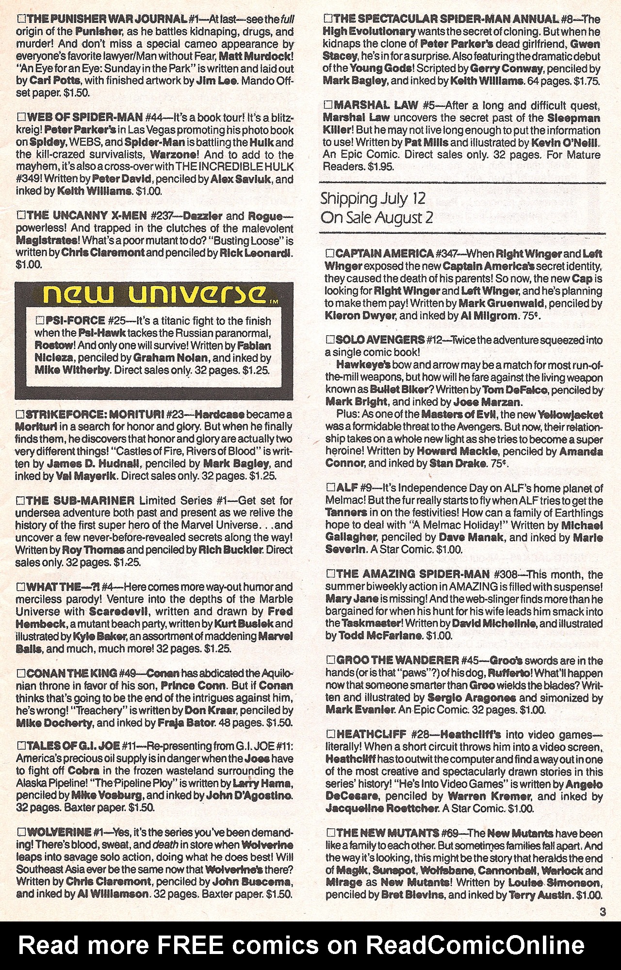 Read online Marvel Age comic -  Issue #67 - 5