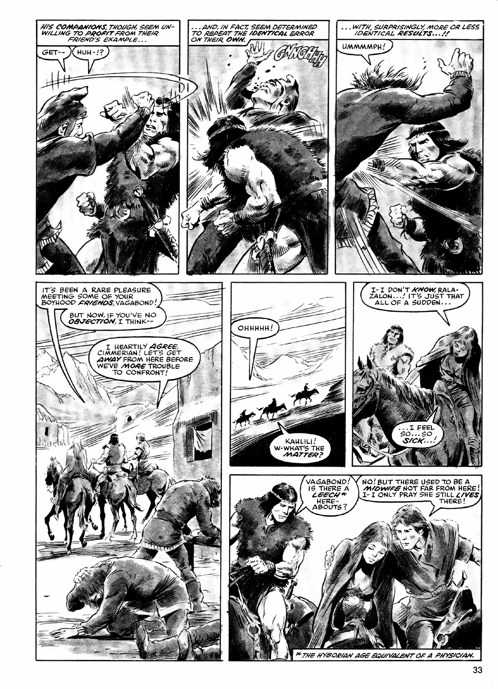 Read online The Savage Sword Of Conan comic -  Issue #84 - 33