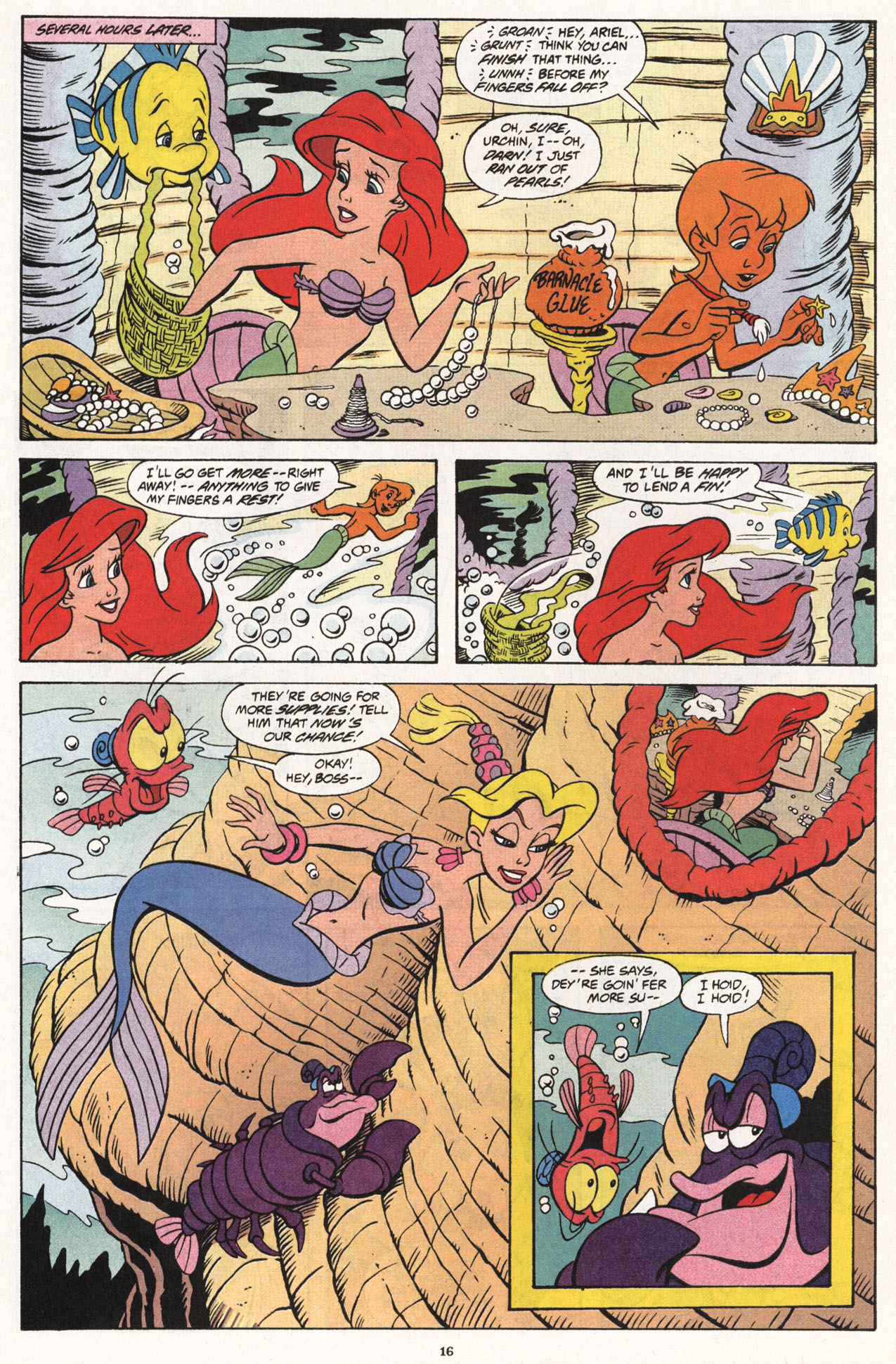 Read online Disney's The Little Mermaid comic -  Issue #2 - 18