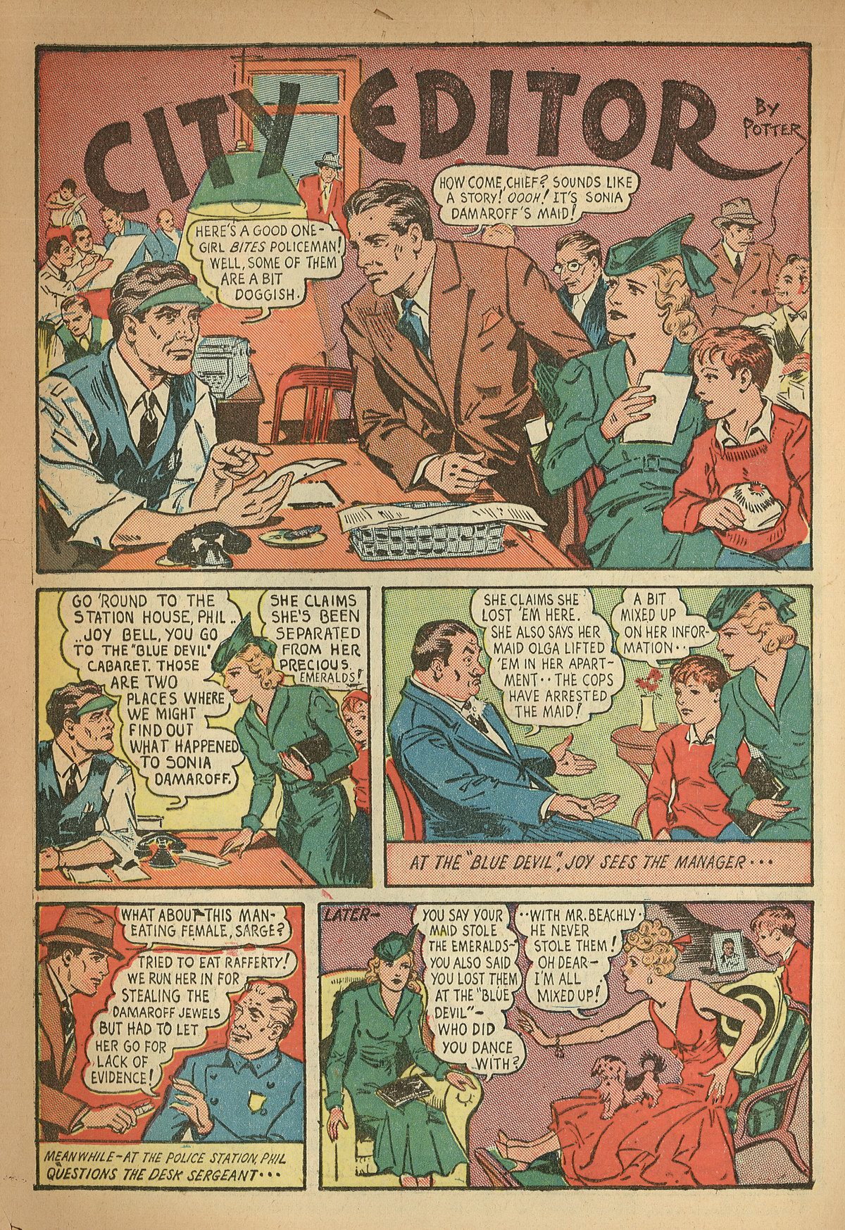 Read online Target Comics comic -  Issue #2 - 34