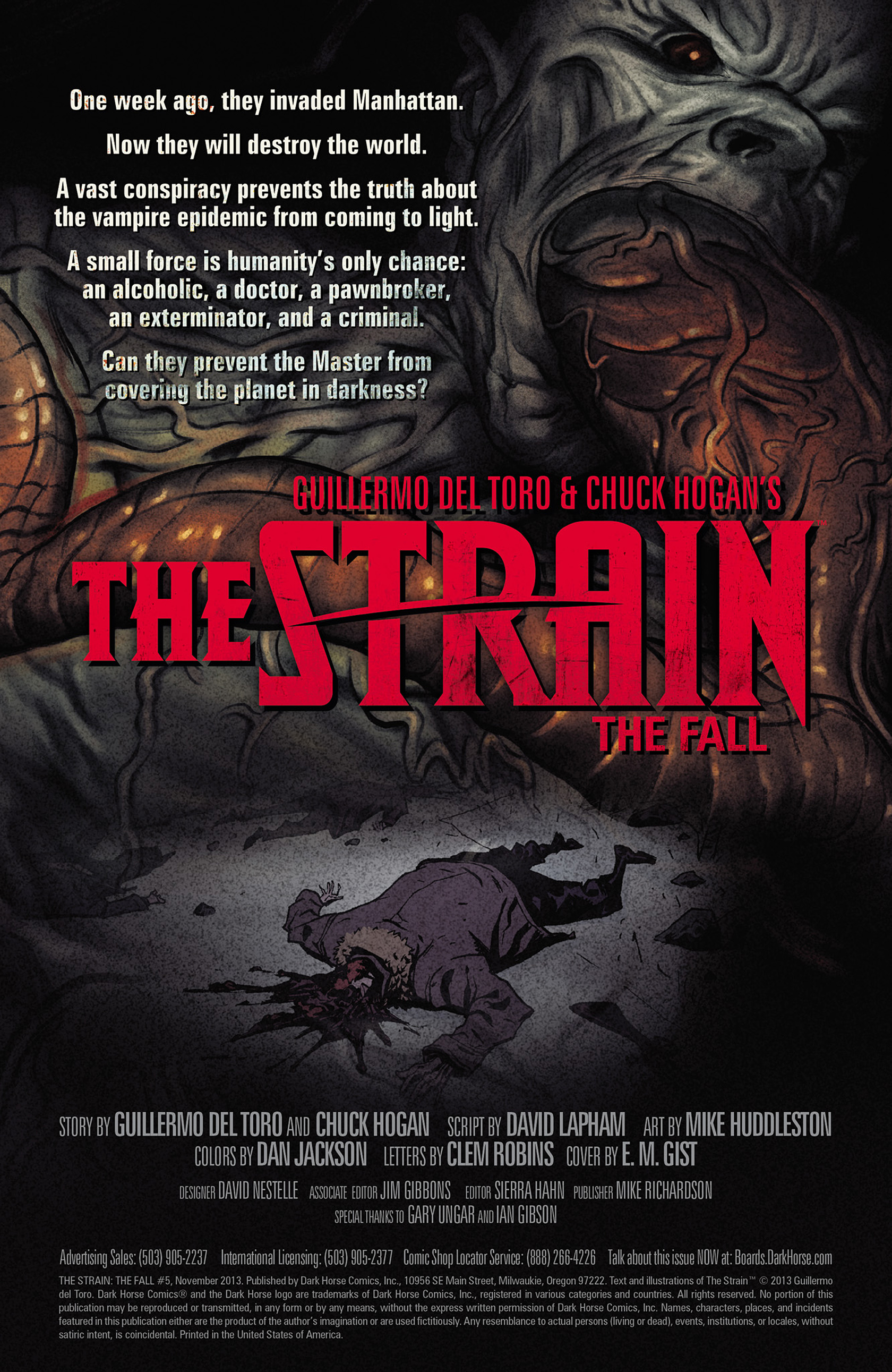 Read online The Strain: The Fall comic -  Issue #5 - 2