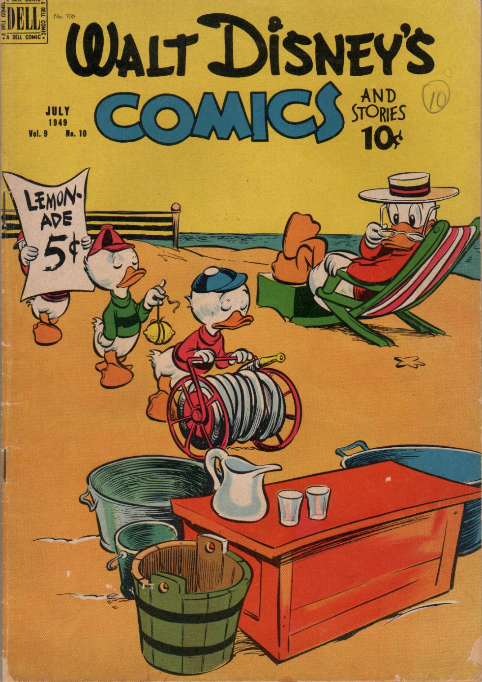 Read online Walt Disney's Comics and Stories comic -  Issue #106 - 1