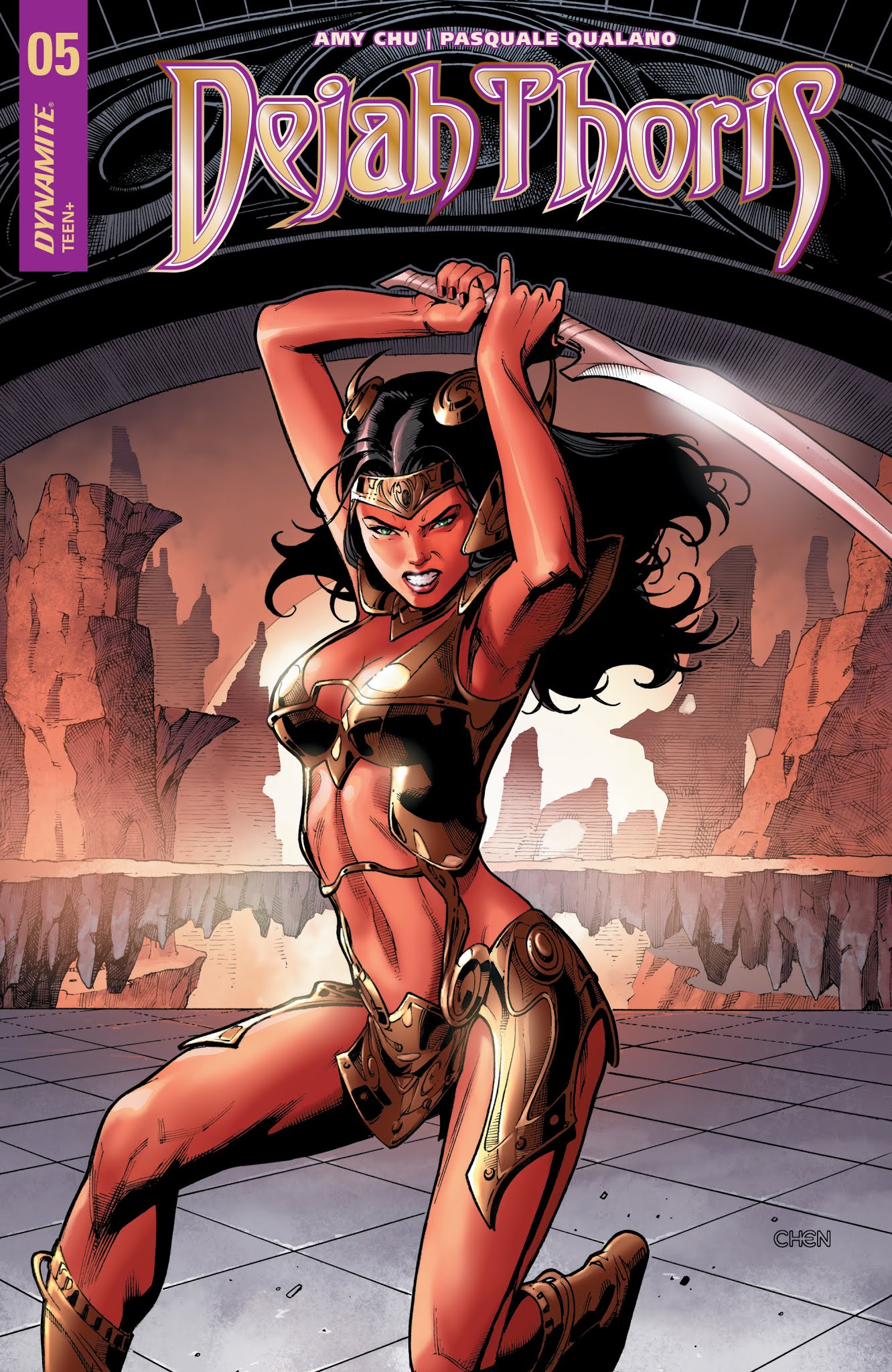 Read online Dejah Thoris, Volume 2 comic -  Issue #5 - 2