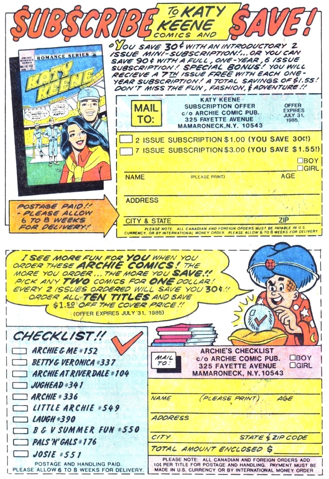 Read online Life With Archie (1958) comic -  Issue #249 - 11