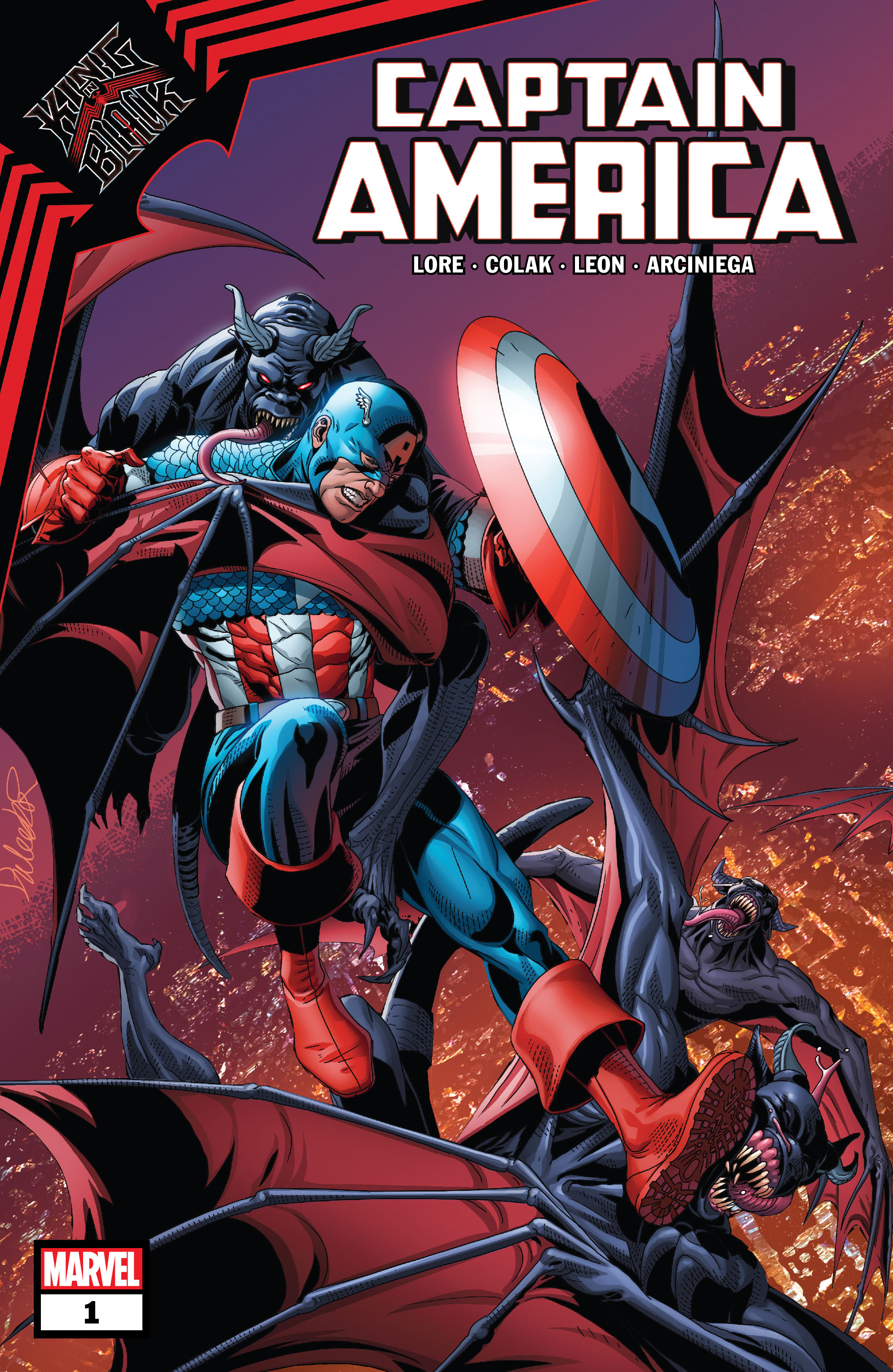 Read online King In Black One-Shots comic -  Issue # Captain America - 1