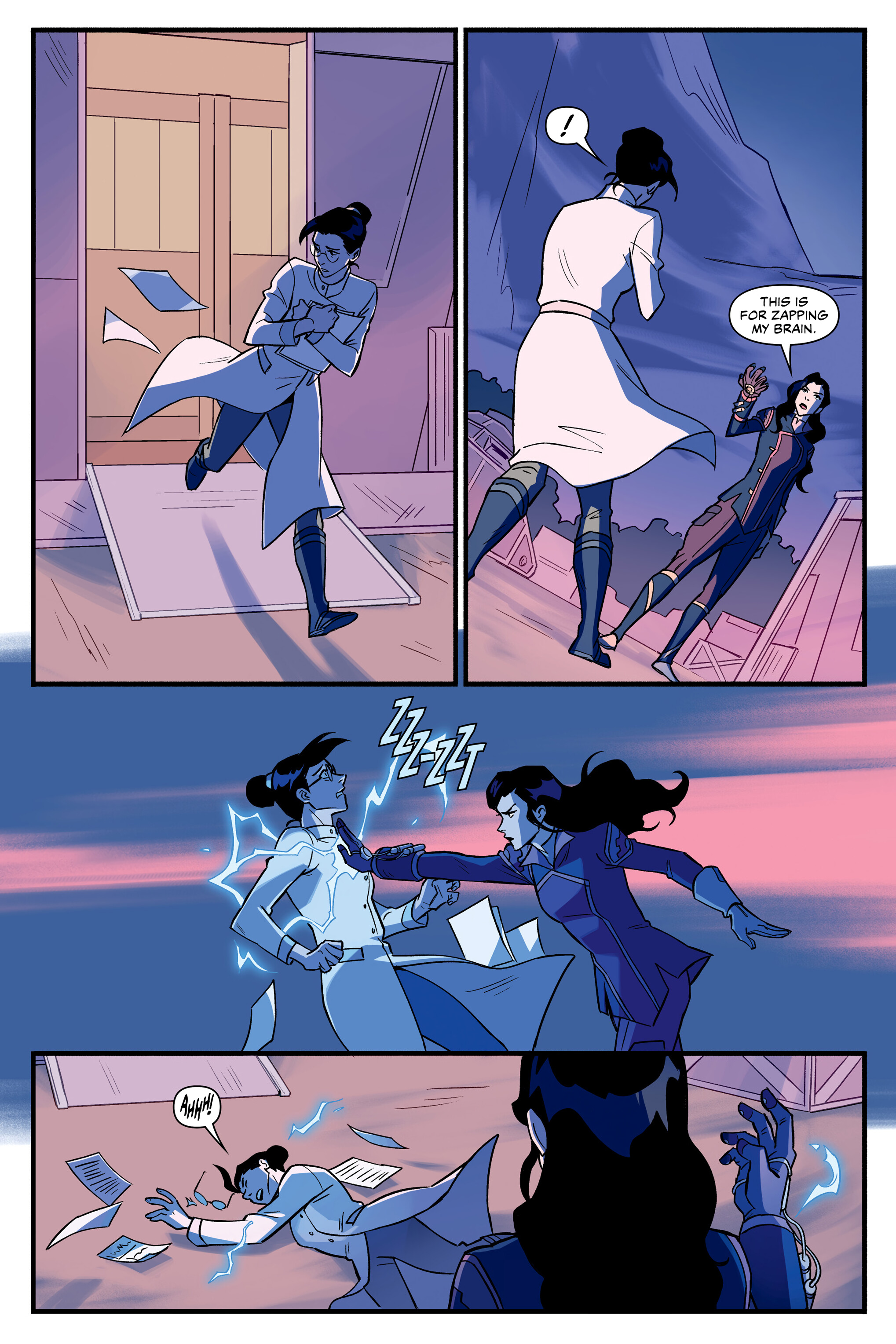 Read online Nickelodeon The Legend of Korra: Ruins of the Empire comic -  Issue # TPB 3 - 56