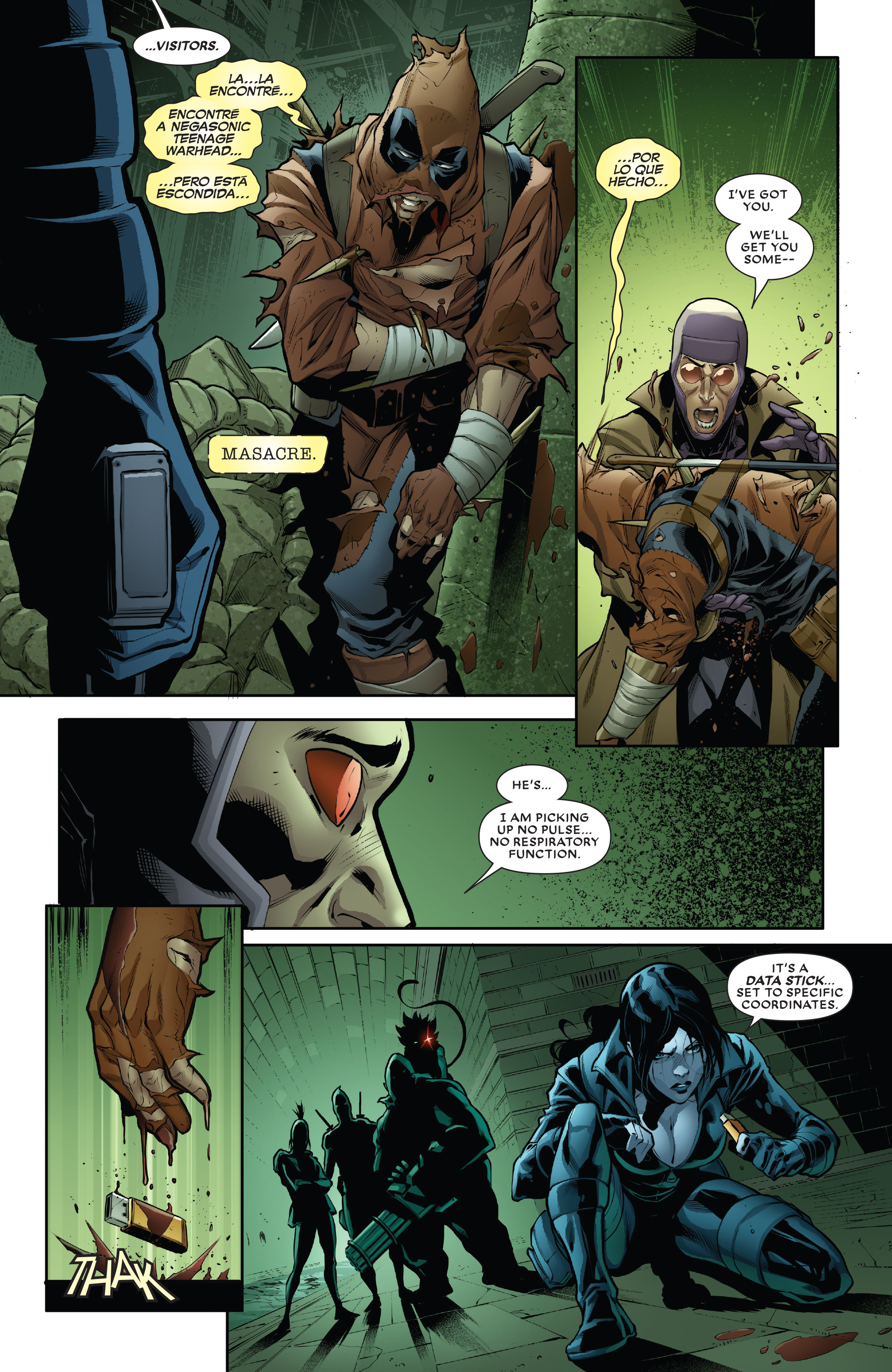 Read online Deadpool & the Mercs For Money [II] comic -  Issue #7 - 11