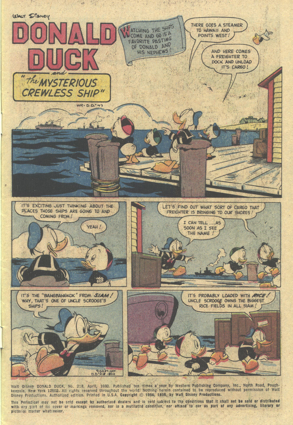 Read online Walt Disney's Donald Duck (1952) comic -  Issue #218 - 3