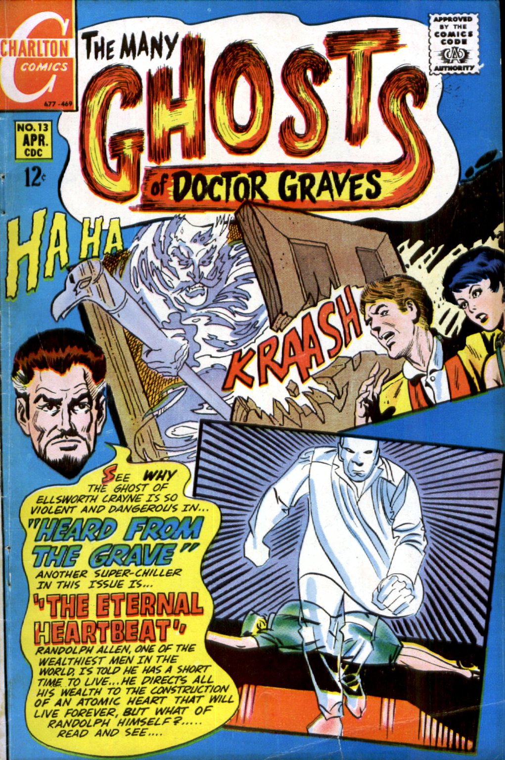 The Many Ghosts of Dr. Graves issue 13 - Page 1