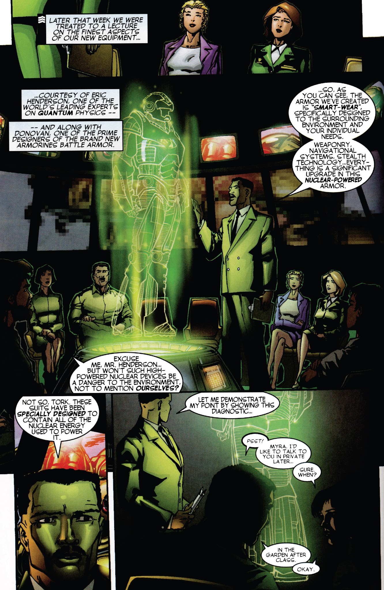 Read online Armorines (1999) comic -  Issue #1 - 18