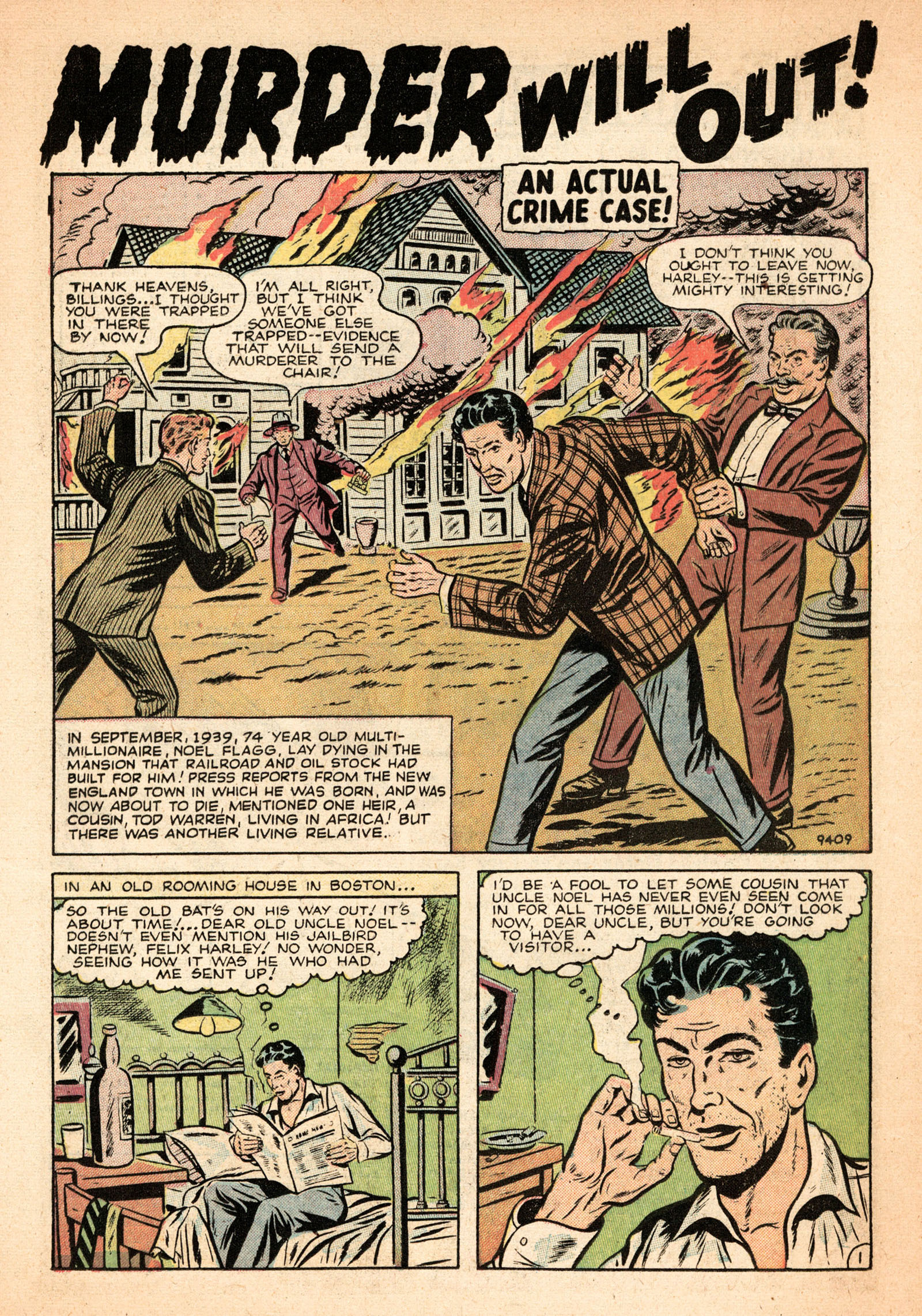 Read online Crime Cases Comics (1951) comic -  Issue #10 - 22
