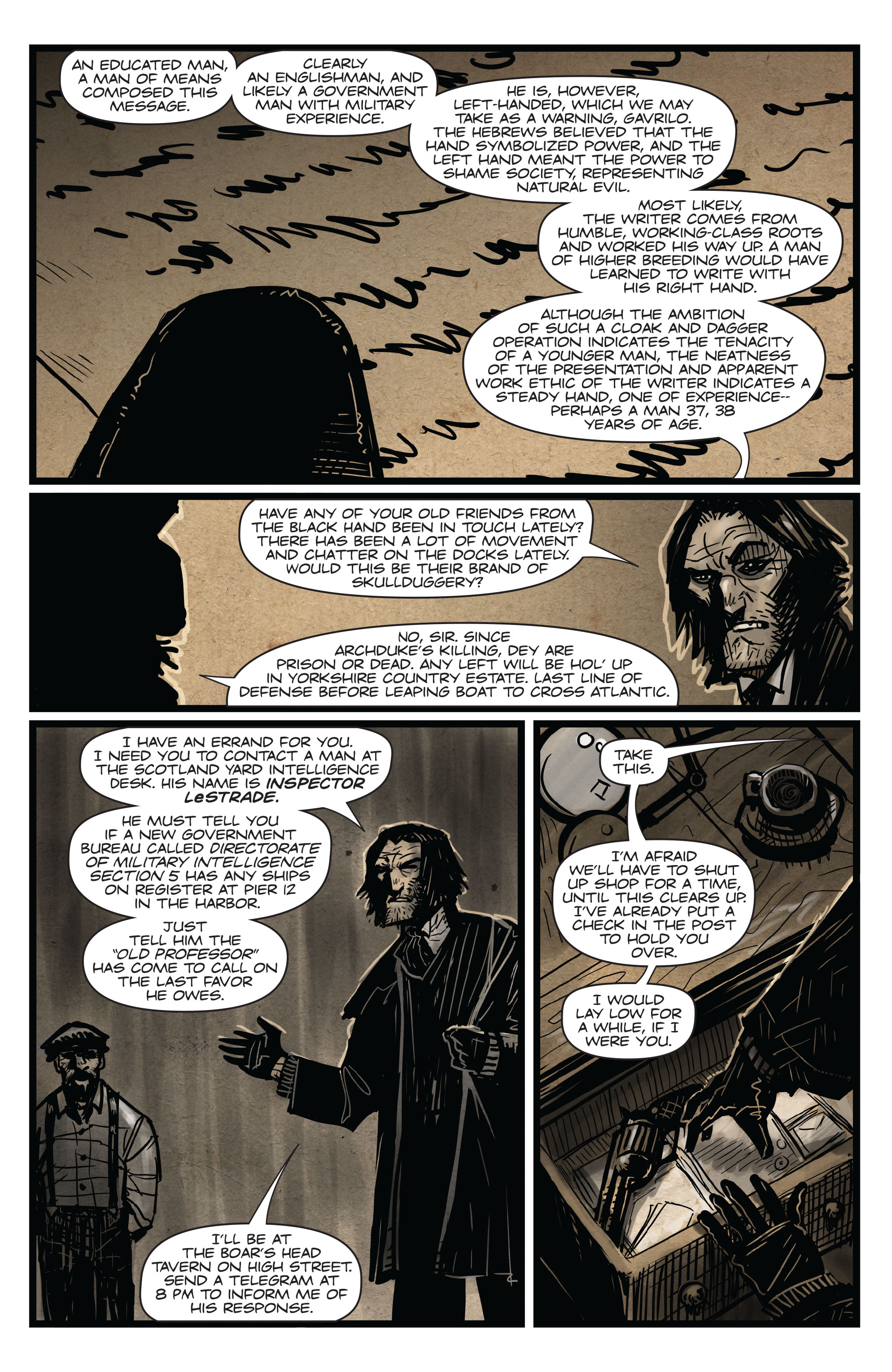 Read online Moriarty comic -  Issue # TPB 1 - 14