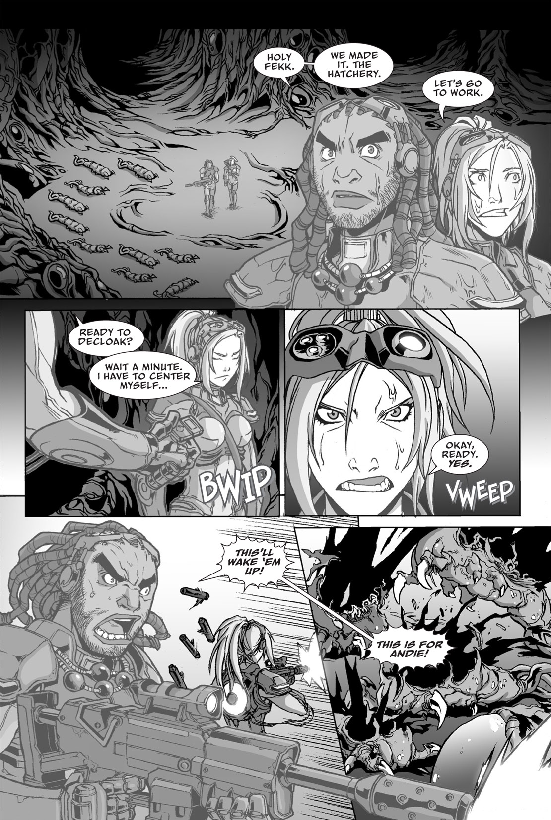 Read online StarCraft: Ghost Academy comic -  Issue # TPB 3 - 124