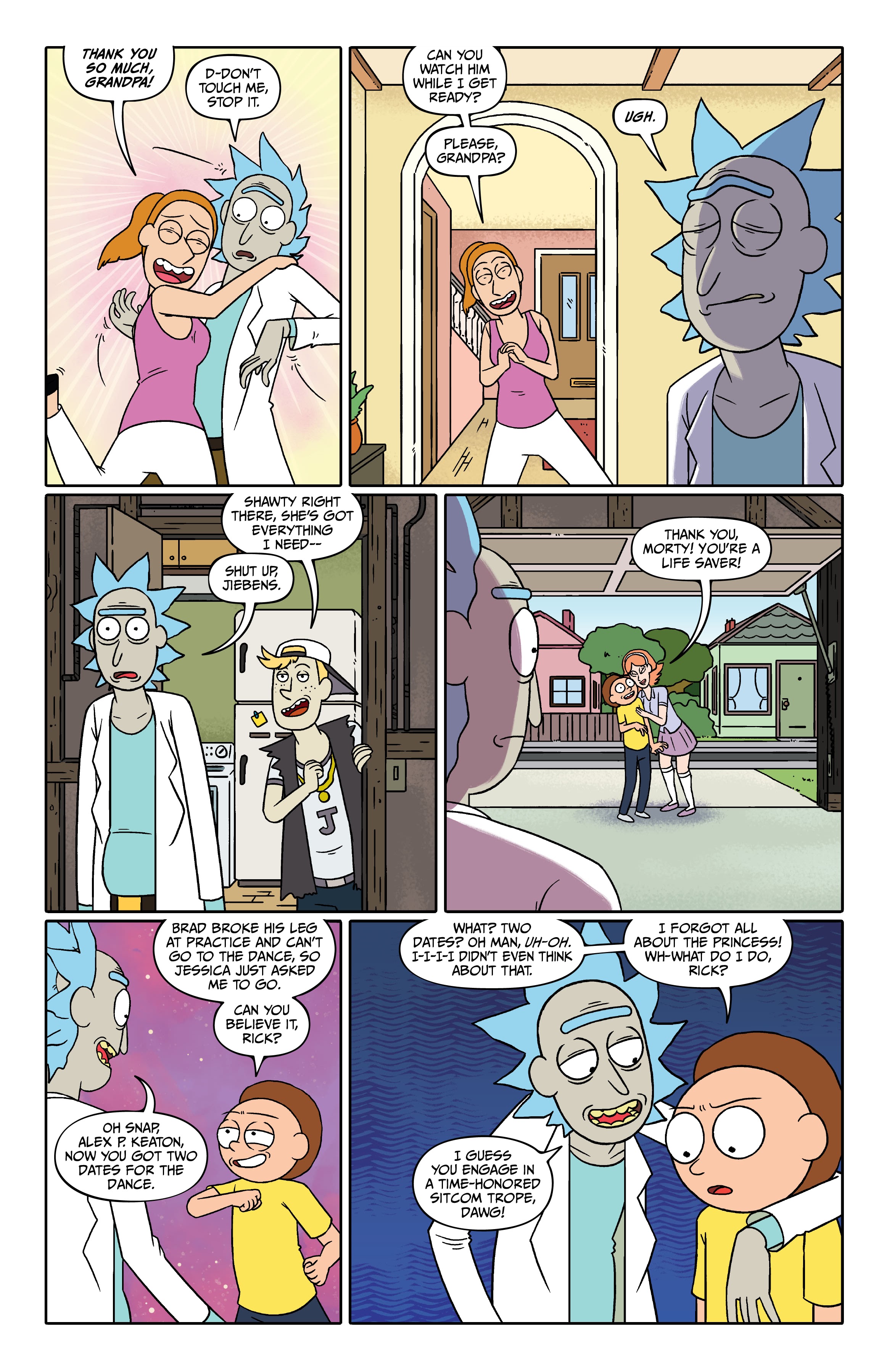 Read online Rick and Morty comic -  Issue # (2015) _Deluxe Edition 4 (Part 1) - 35