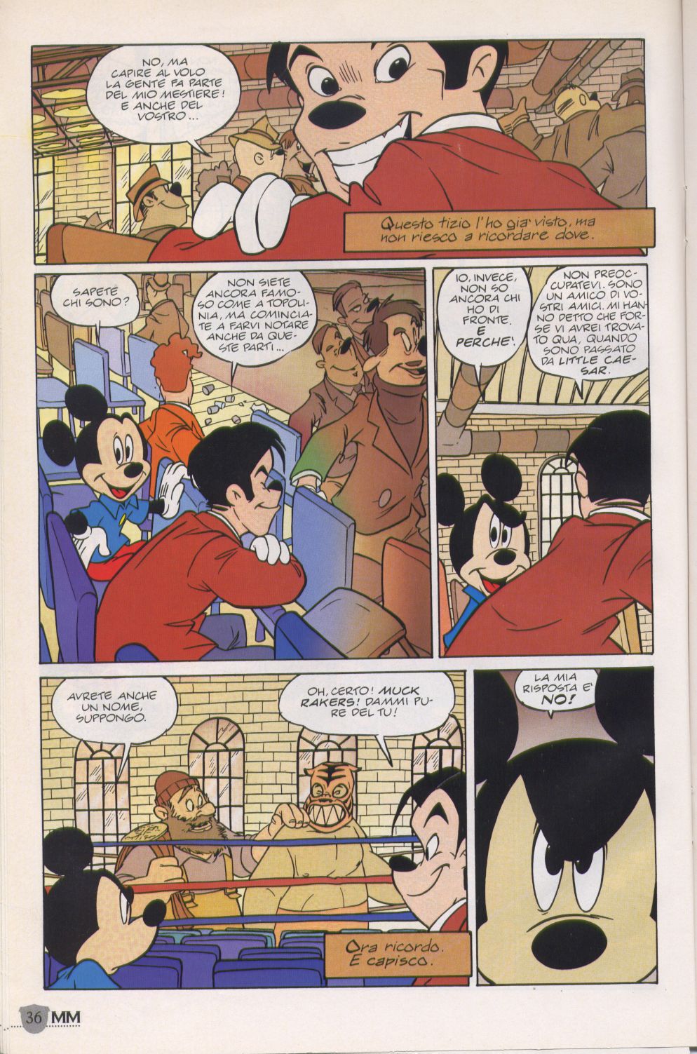 Read online Mickey Mouse Mystery Magazine comic -  Issue #3 - 36