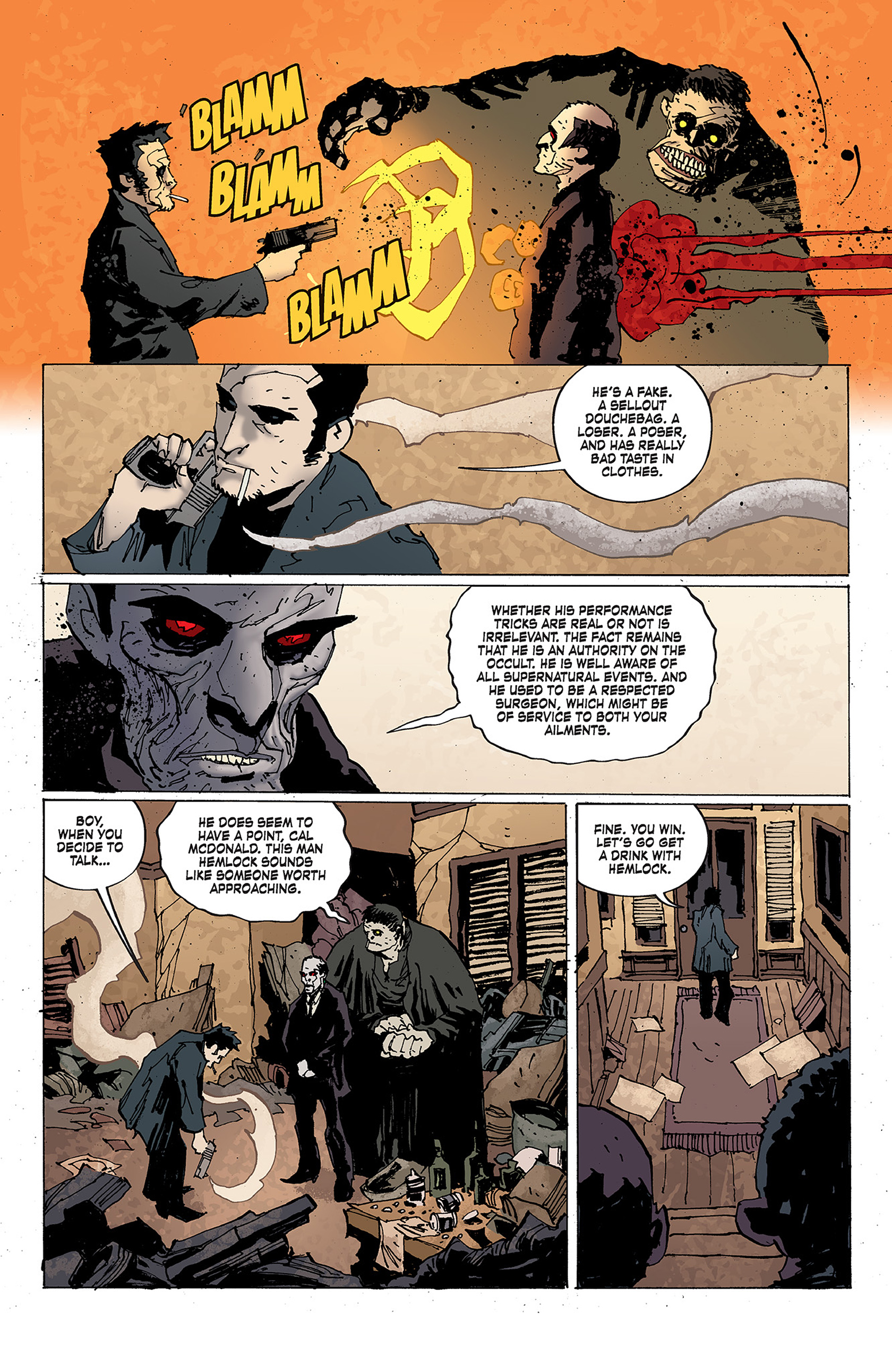 Read online Criminal Macabre: The Eyes of Frankenstein comic -  Issue #2 - 11