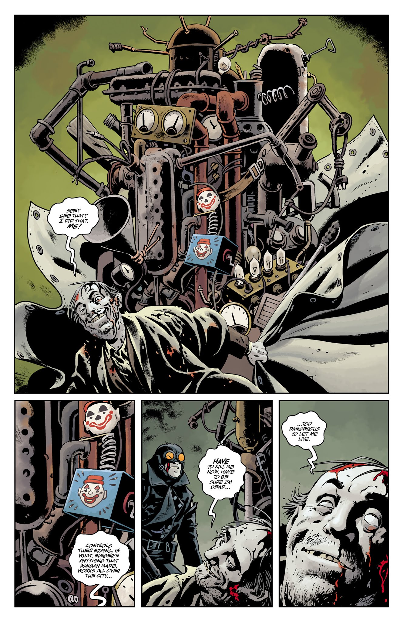 Read online Lobster Johnson: The Forgotten Man comic -  Issue # Full - 22