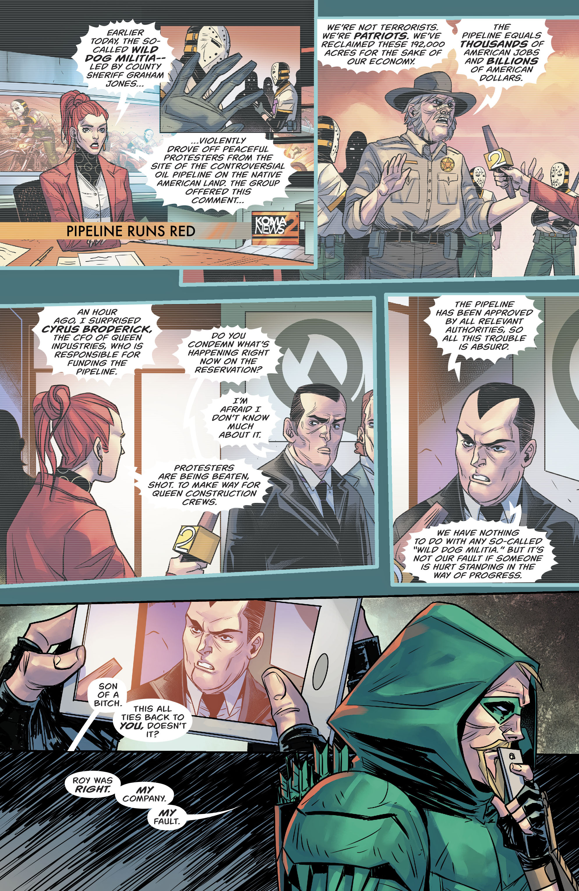 Read online Green Arrow (2016) comic -  Issue #19 - 14