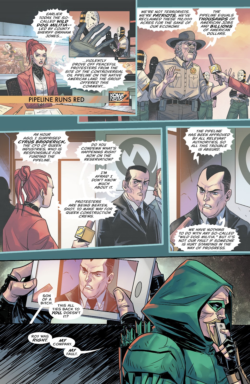 Green Arrow (2016) issue 19 - Page 14