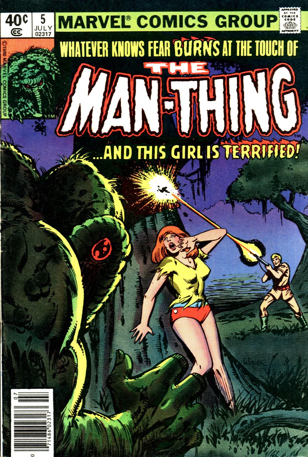 Read online Man-Thing (1979) comic -  Issue #5 - 1
