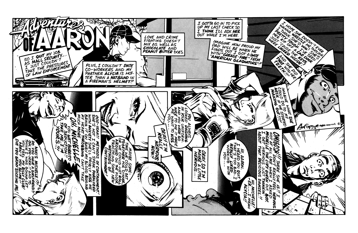 Read online Aaron Strips comic -  Issue #1 - 16