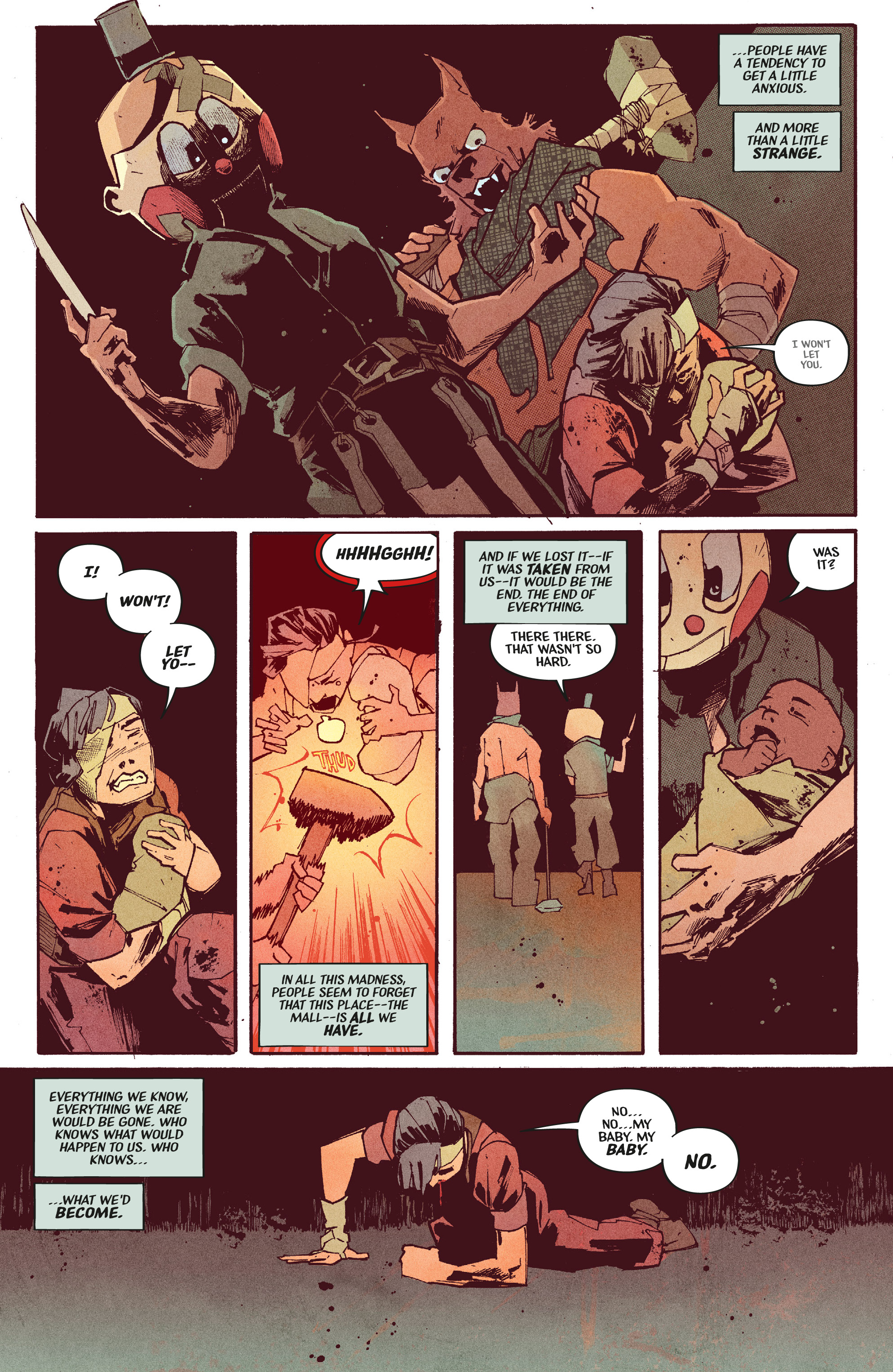 Read online Mall comic -  Issue #1 - 6