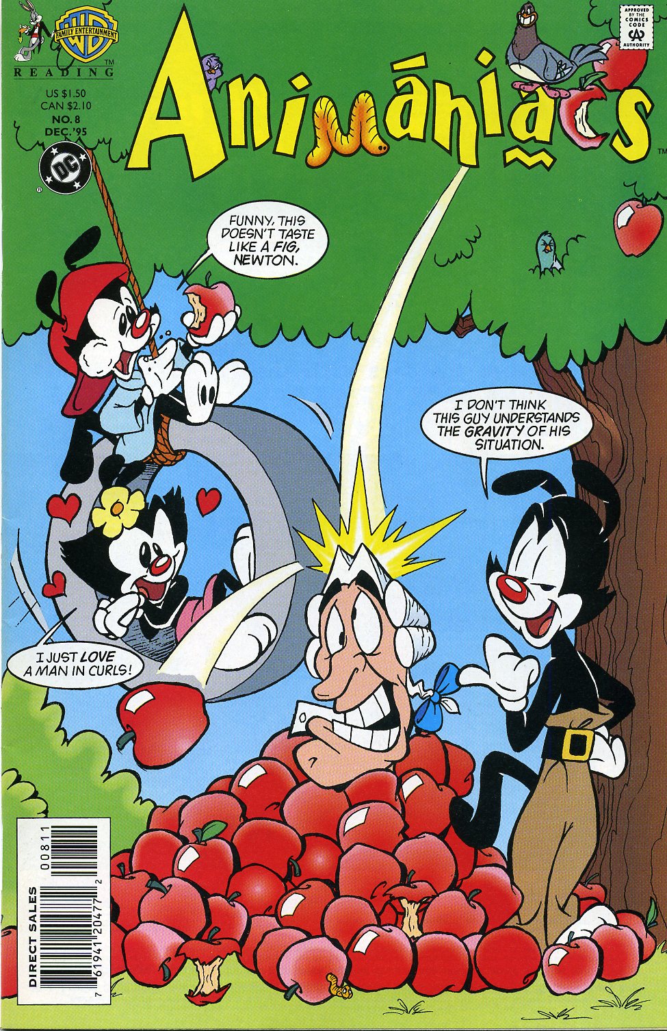 Read online Animaniacs comic -  Issue #8 - 1